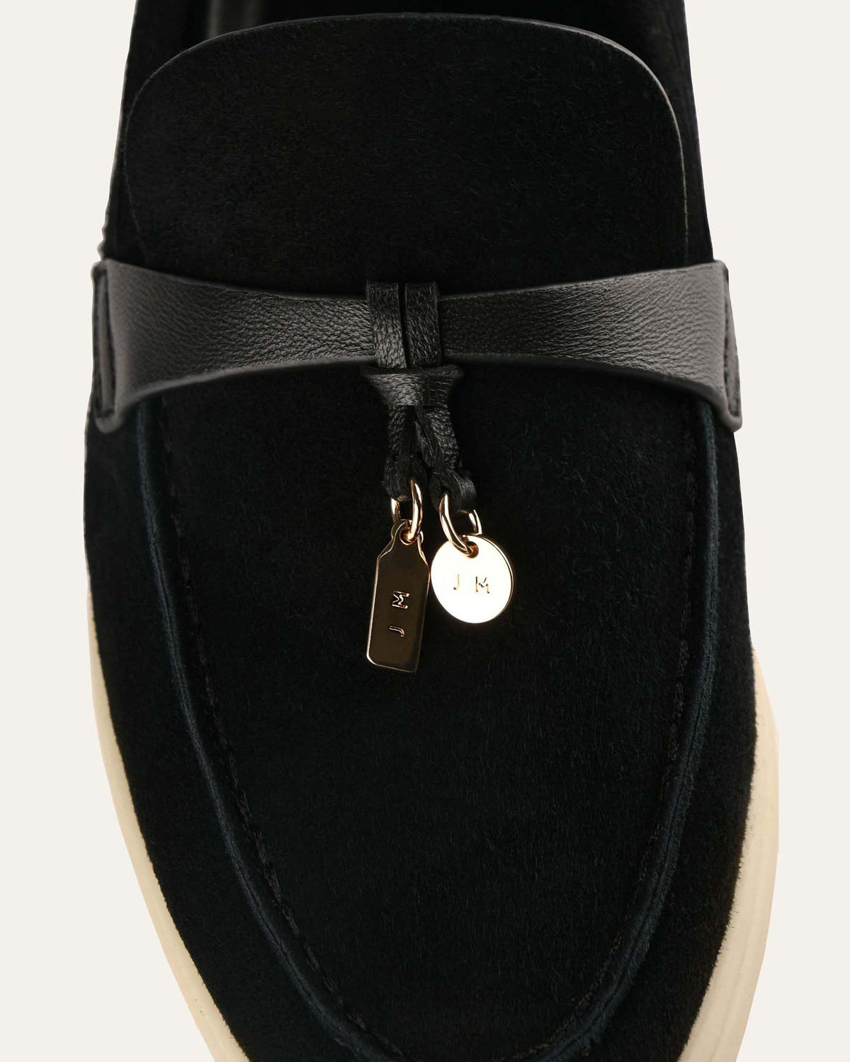 CIRCA LOAFERS SOFT BLACK SUEDE