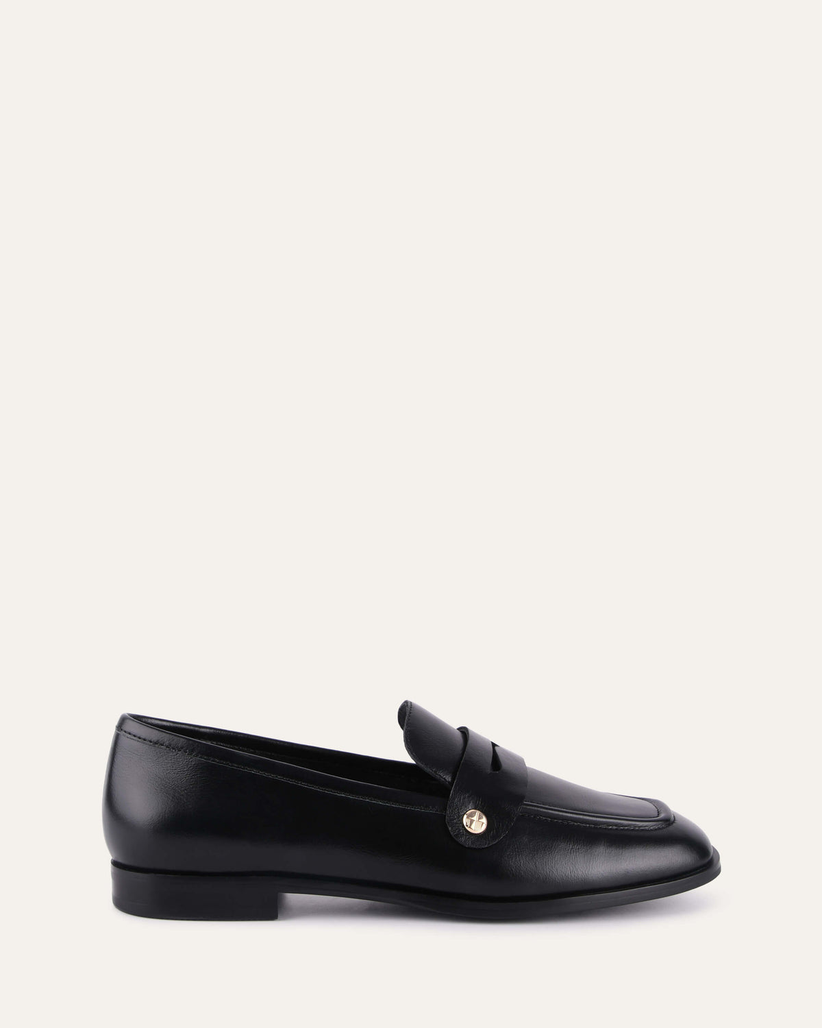 IZZY LOAFERS BLACK LEATHER