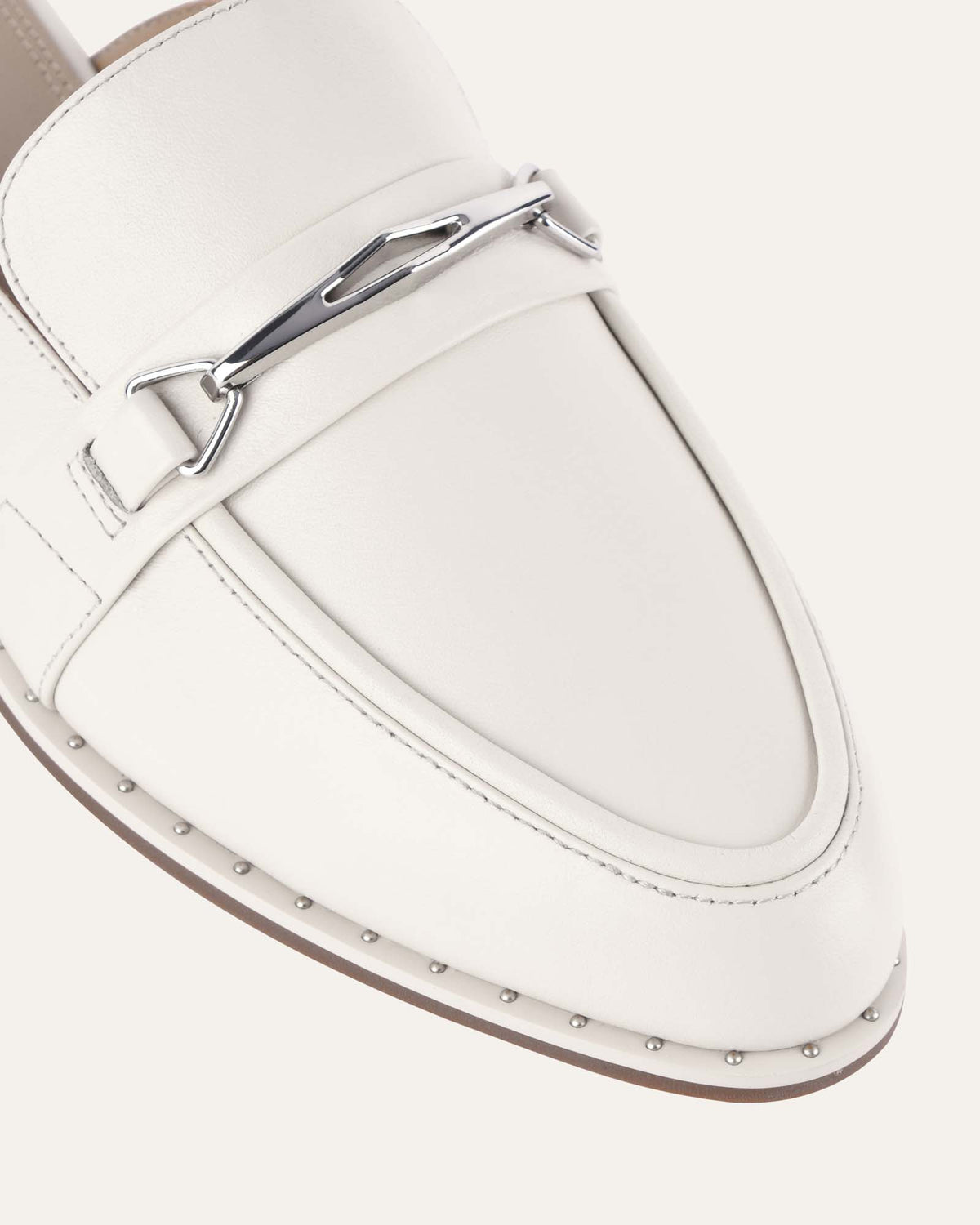 MISSION LOAFERS OFF WHITE LEATHER