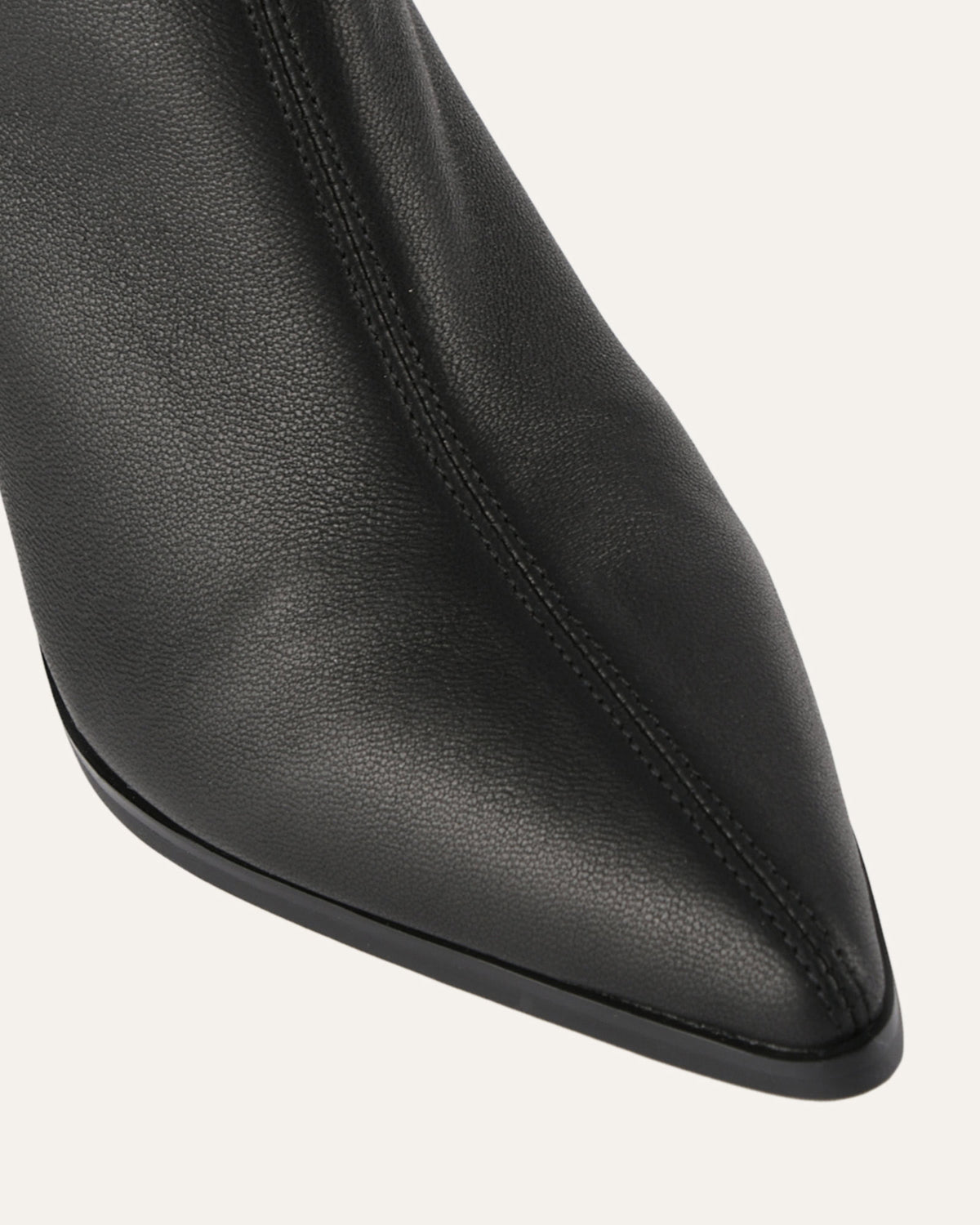 TEO HIGH ANKLE BOOTS BLACK LEATHER