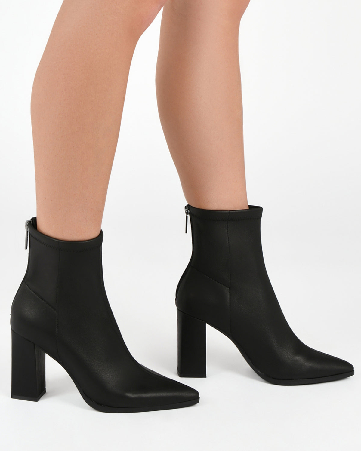 TEO HIGH ANKLE BOOTS BLACK LEATHER