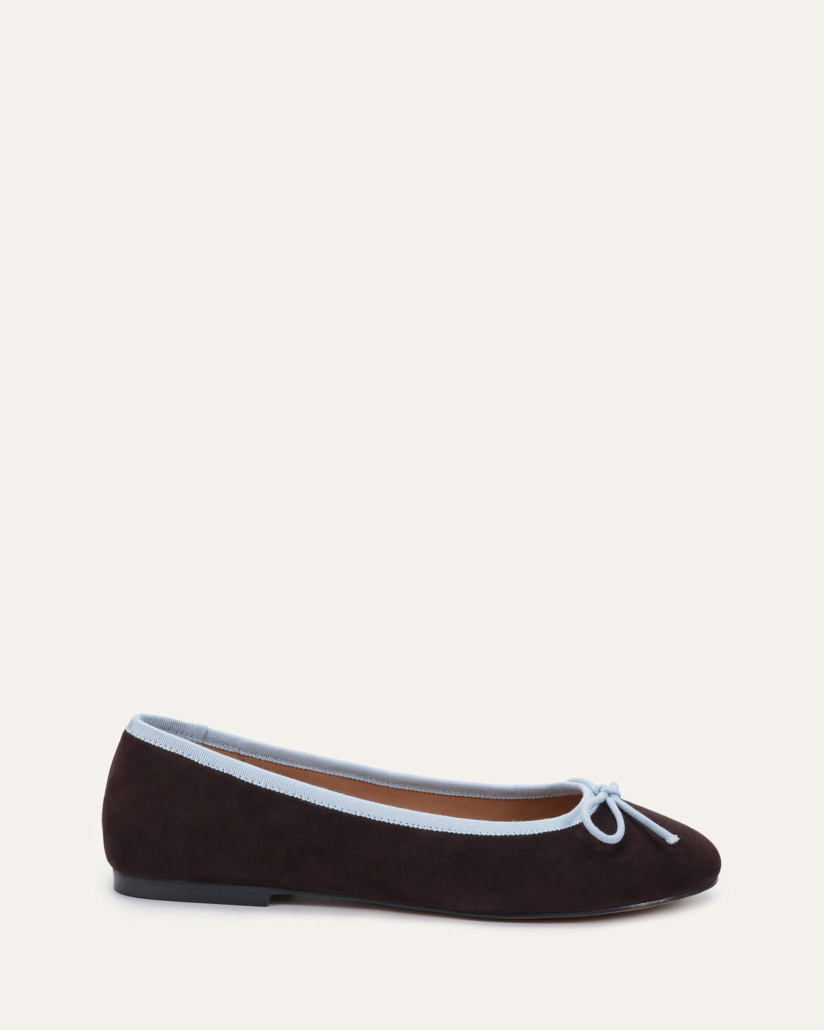ADRIANA CASUAL FLATS CHOCOLATE SUEDE