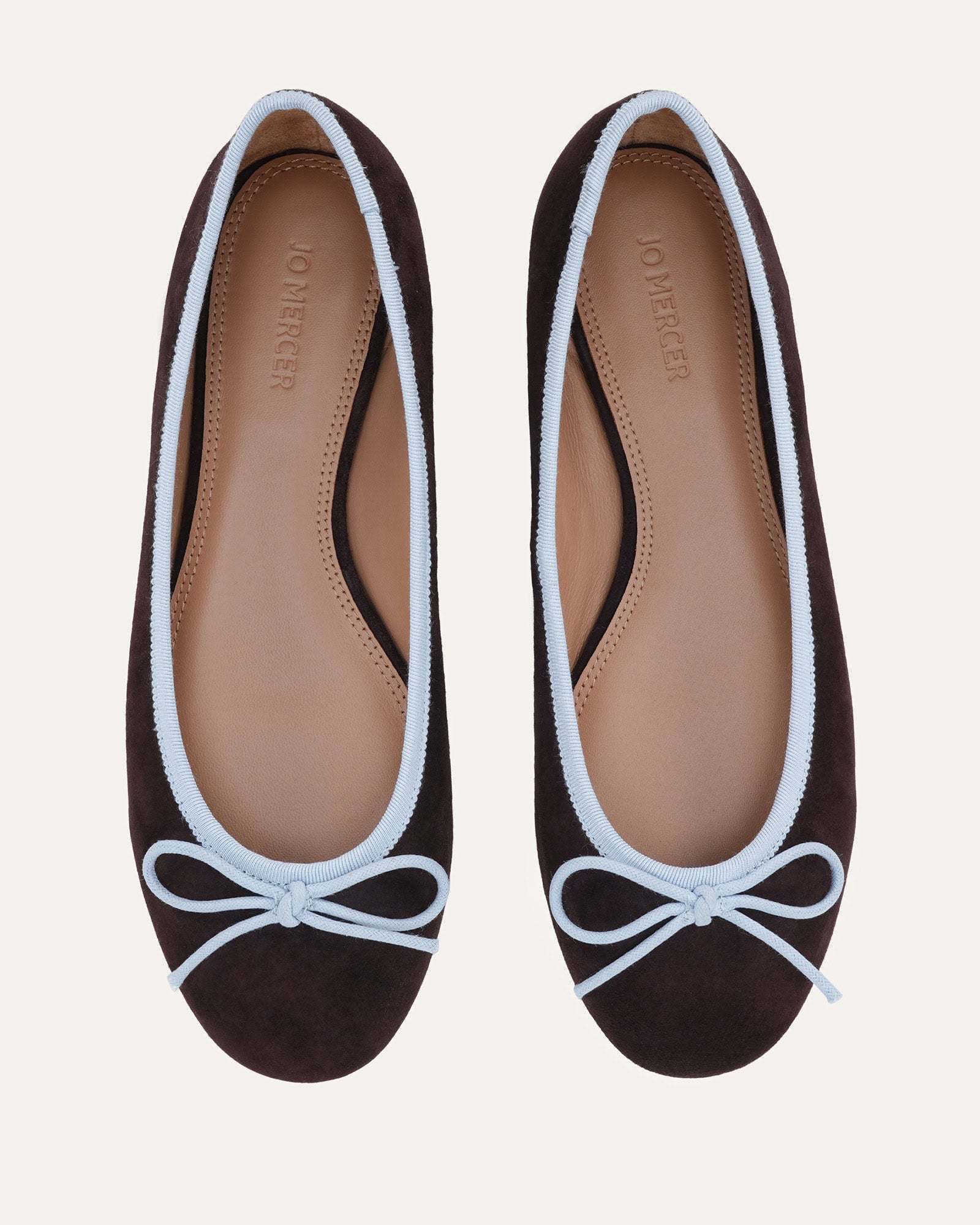 ADRIANA CASUAL FLATS CHOCOLATE SUEDE image