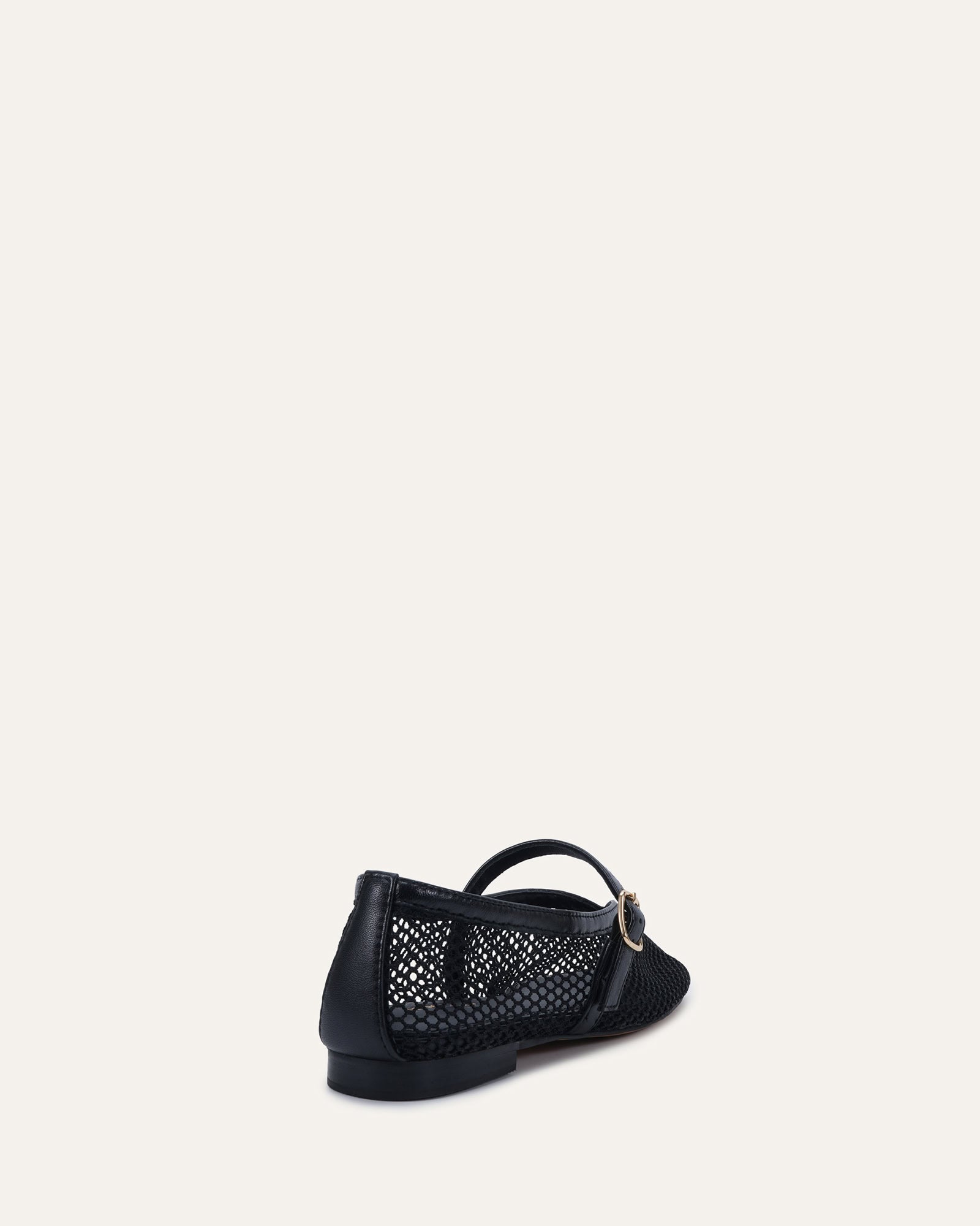 AIDA CASUAL FLATS BLACK MESH image