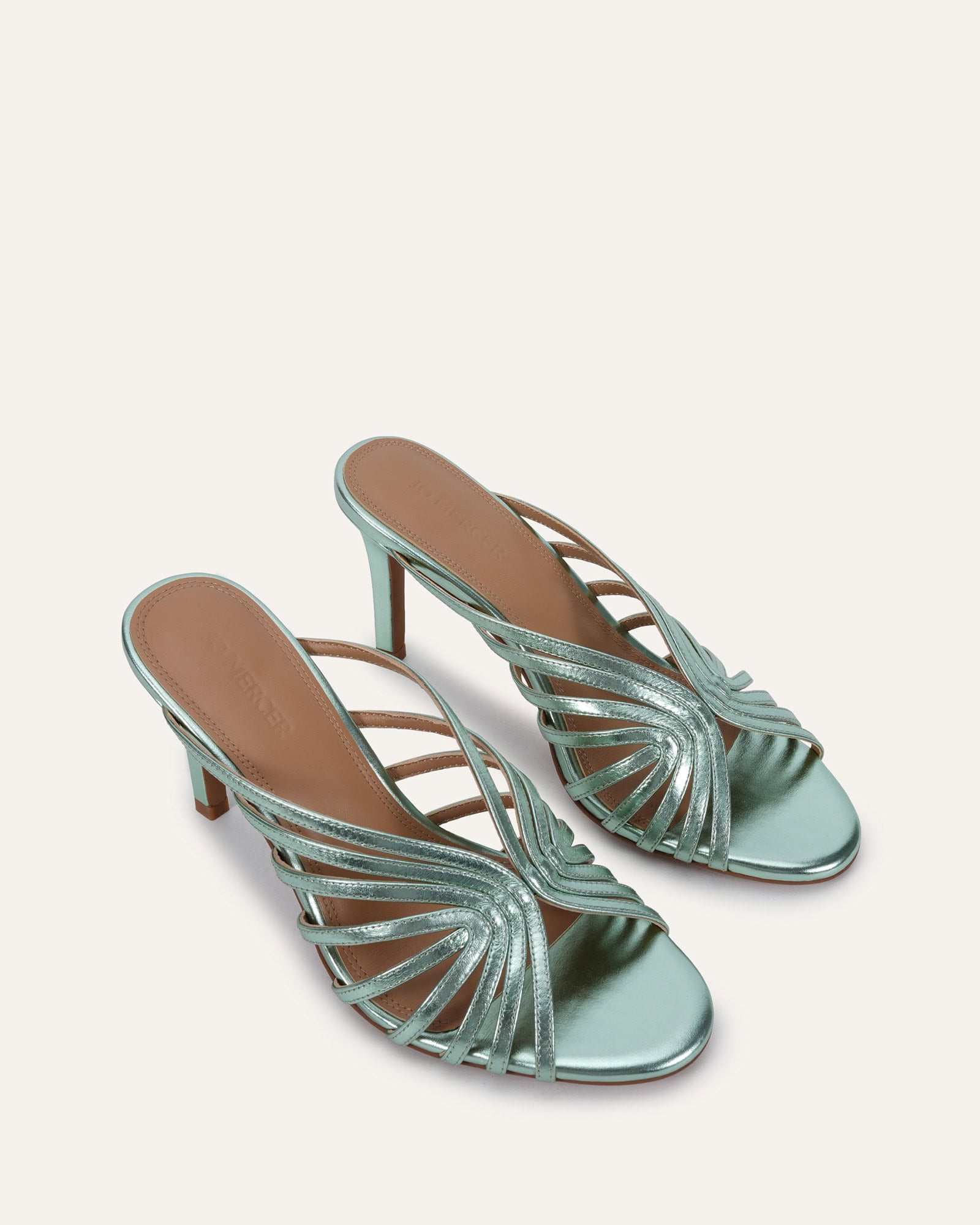 ALEX MID SANDALS MINT METALLIC image