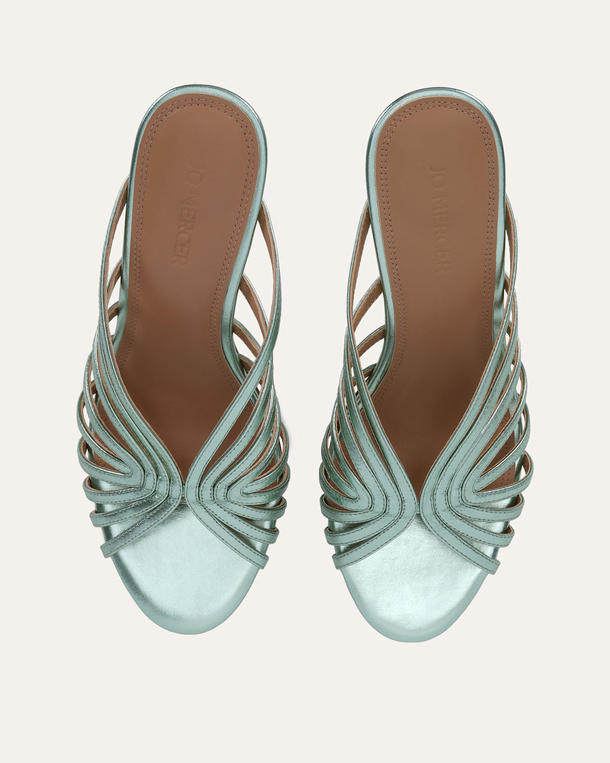 ALEX MID SANDALS MINT METALLIC