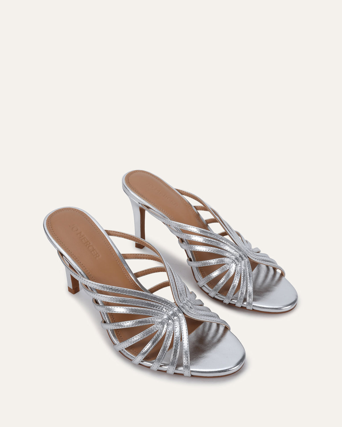 ALEX MID SANDALS SILVER METALLIC