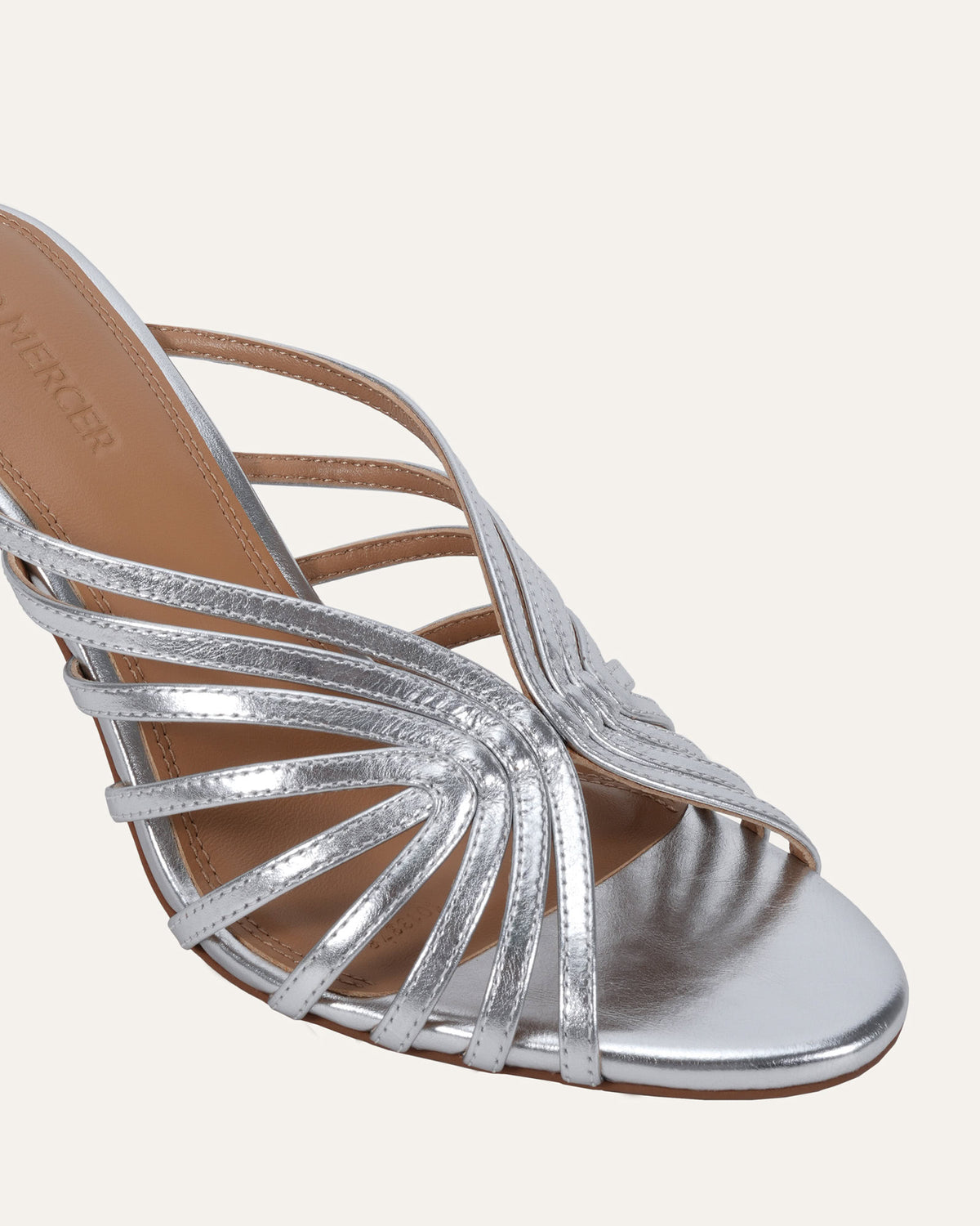ALEX MID SANDALS SILVER METALLIC