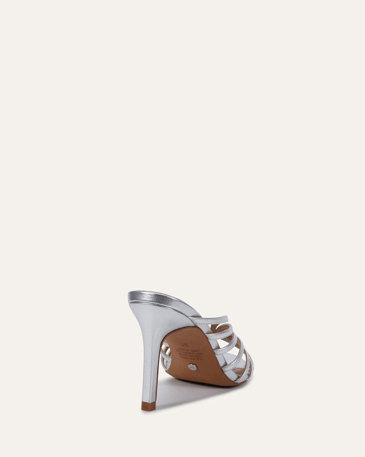 ALEX MID SANDALS SILVER METALLIC