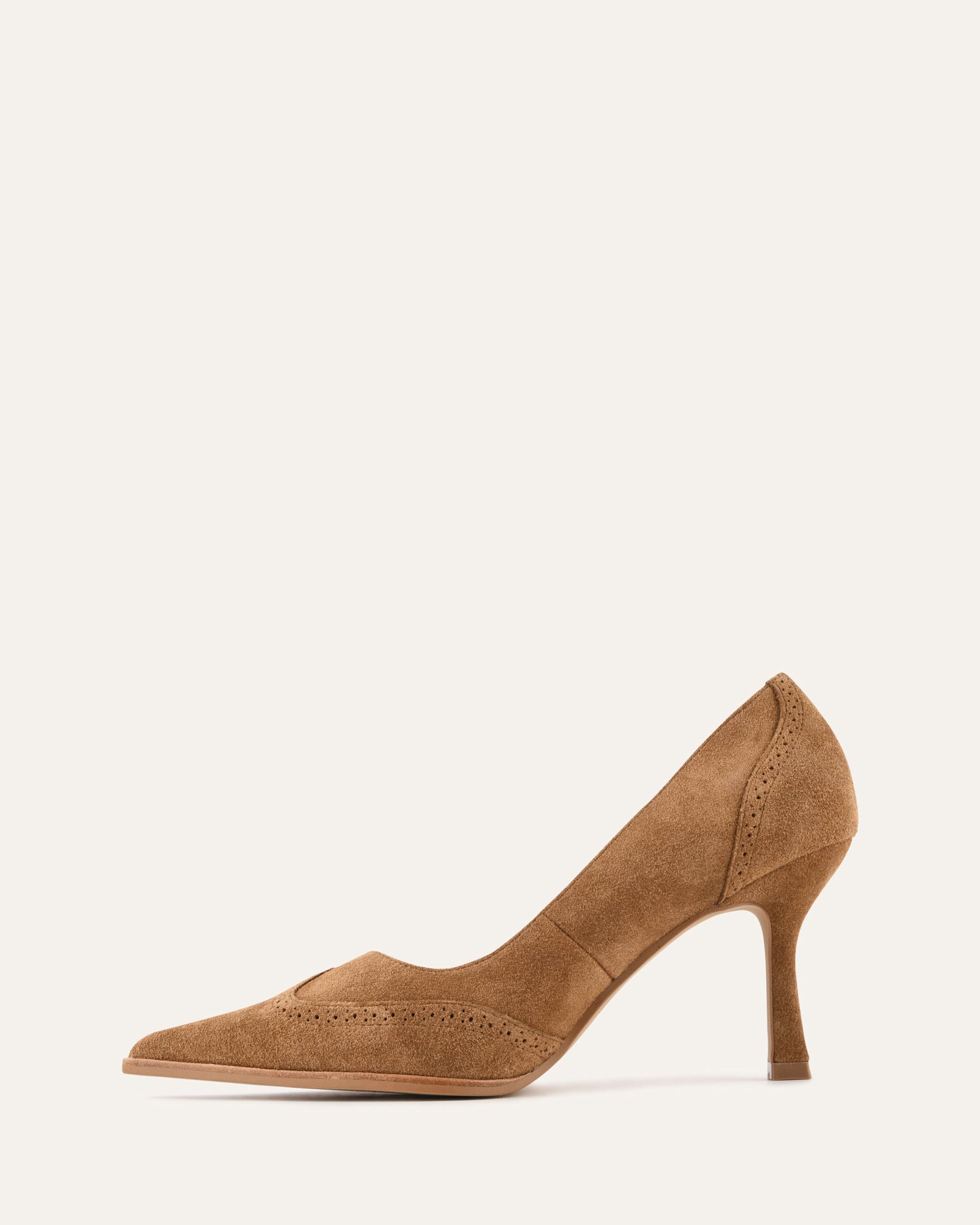 ALICE HIGH HEELS BISCUIT SUEDE image
