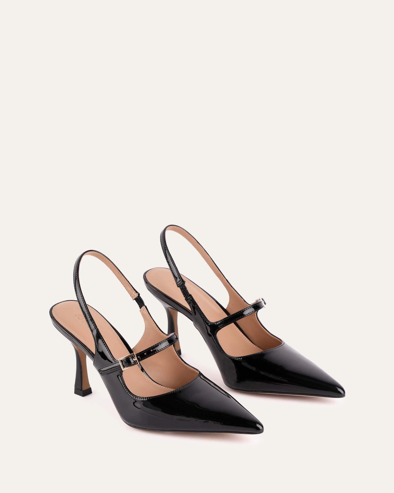 ARCHER HIGH HEELS BLACK PATENT image