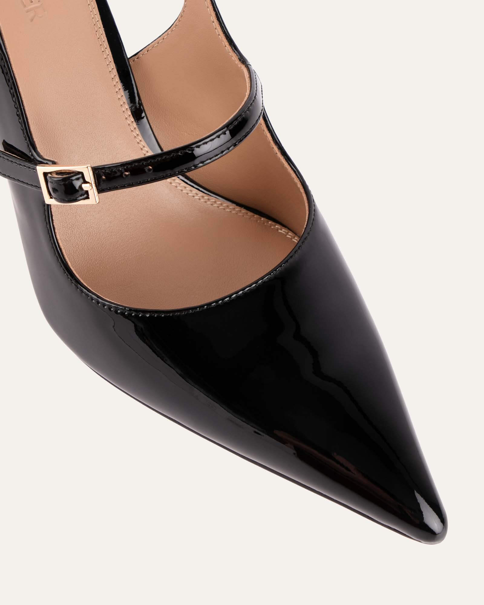 ARCHER HIGH HEELS BLACK PATENT image