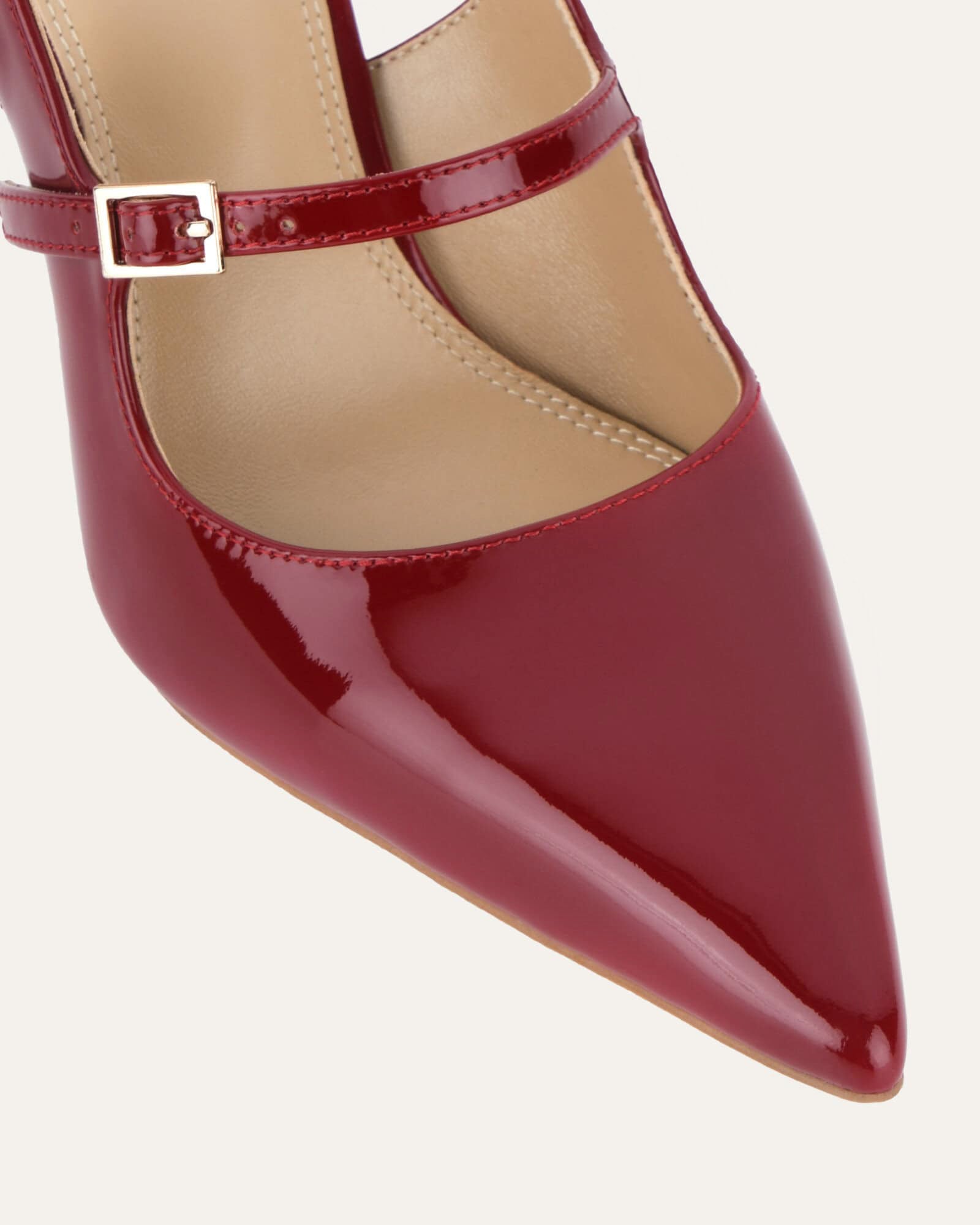 ARCHER HIGH HEELS RUBY RED PATENT image