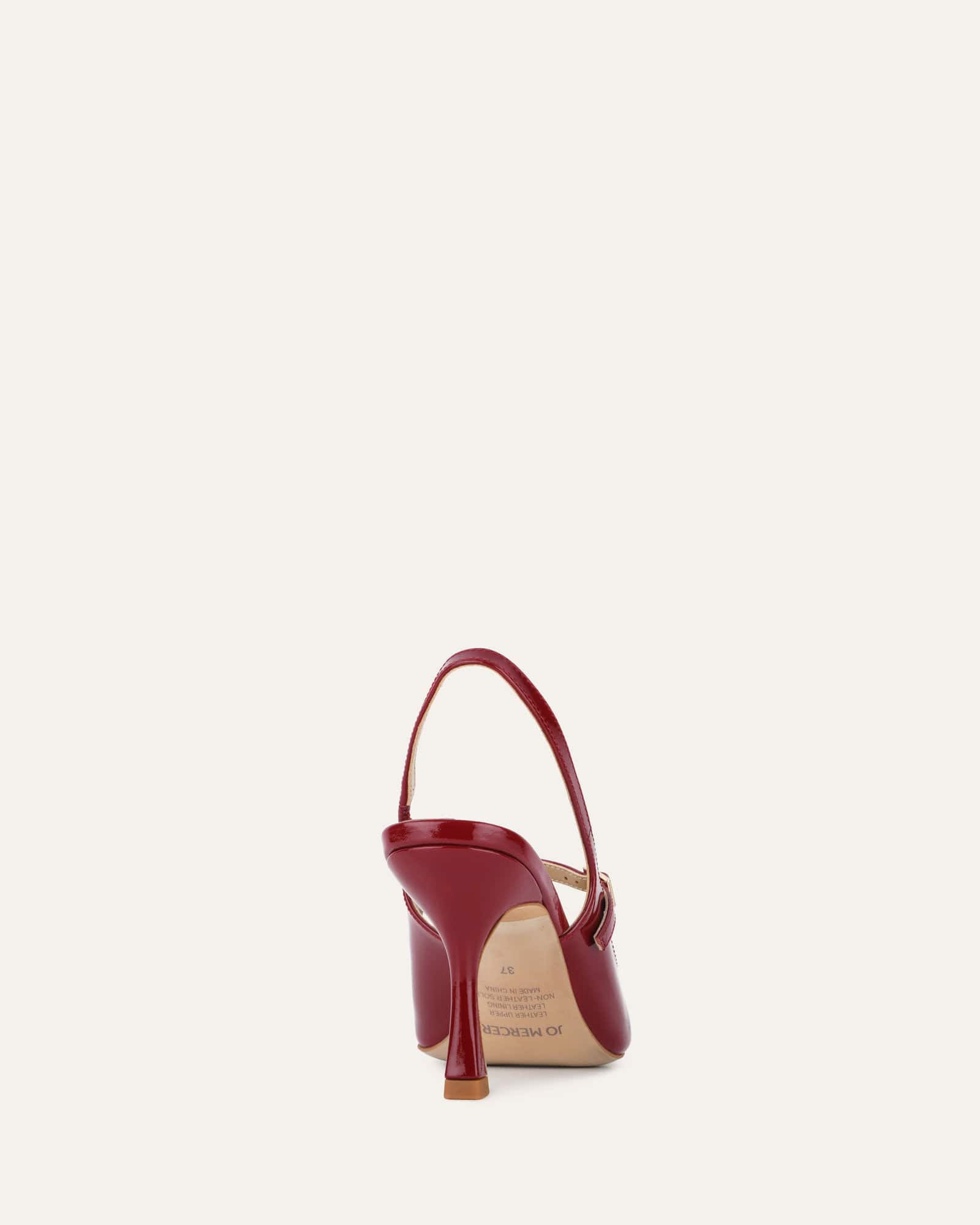 ARCHER HIGH HEELS RUBY RED PATENT image