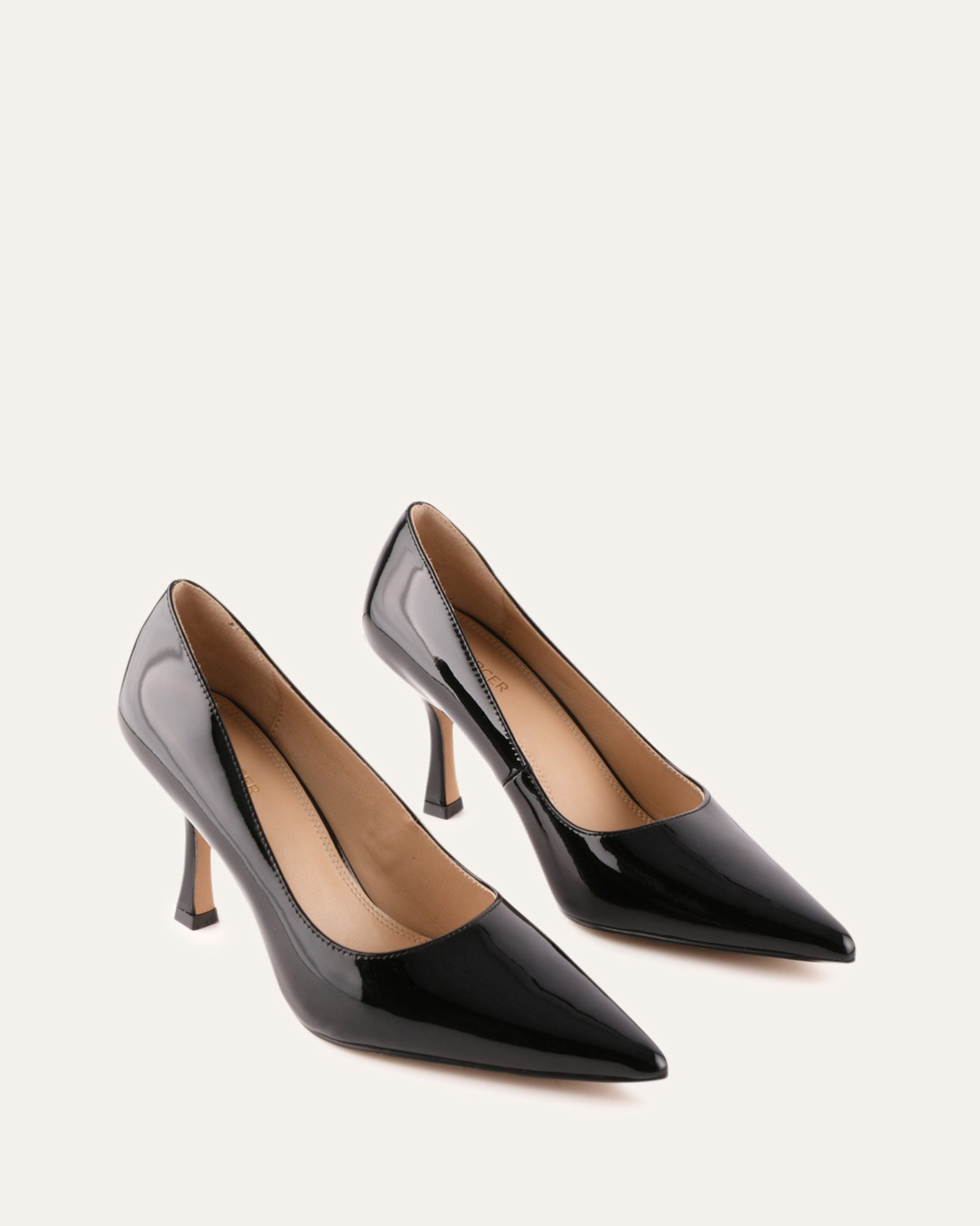 ARCTIC HIGH HEELS BLACK PATENT image