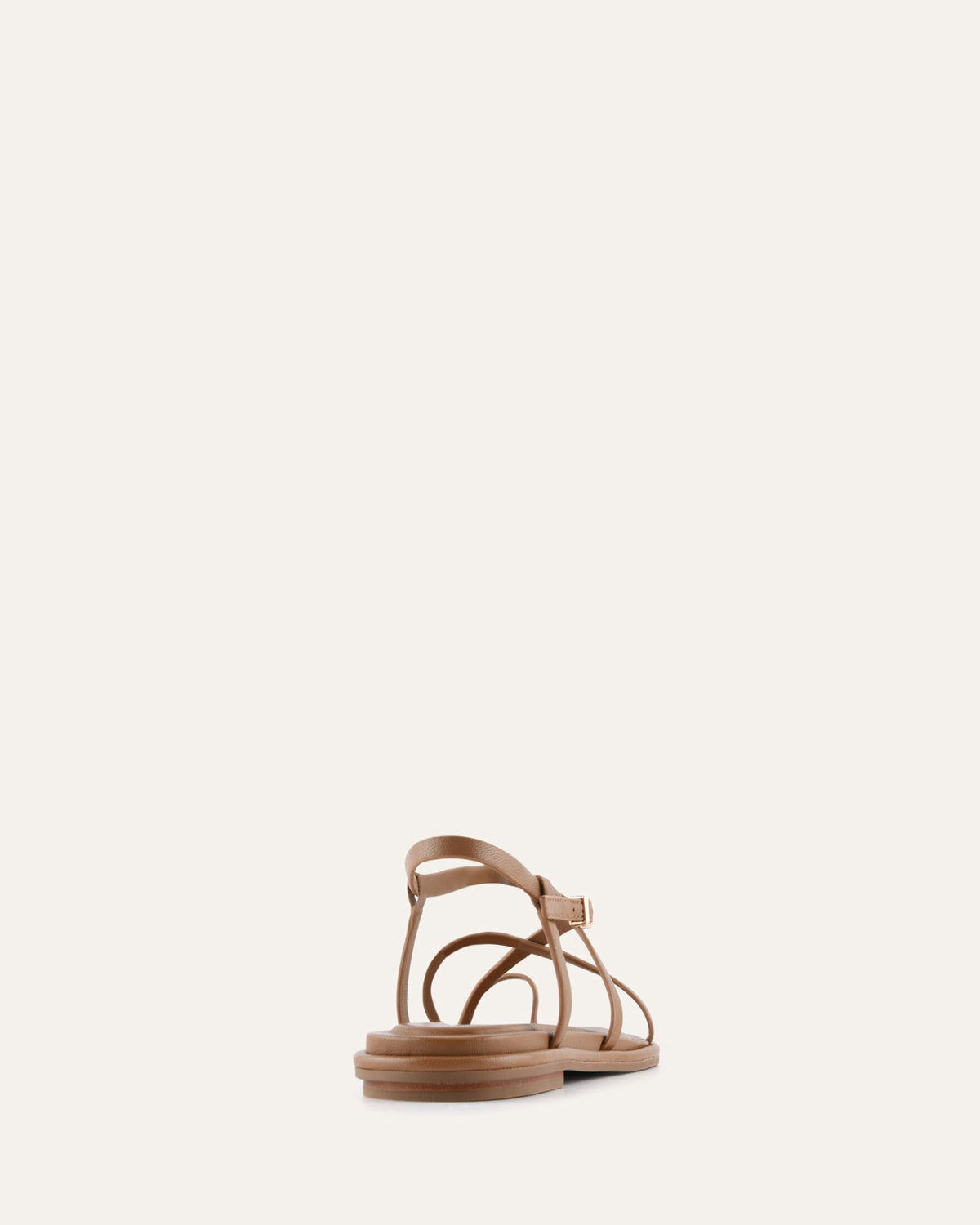 AVEN FLAT SANDALS TUSCAN TAN LEATHER