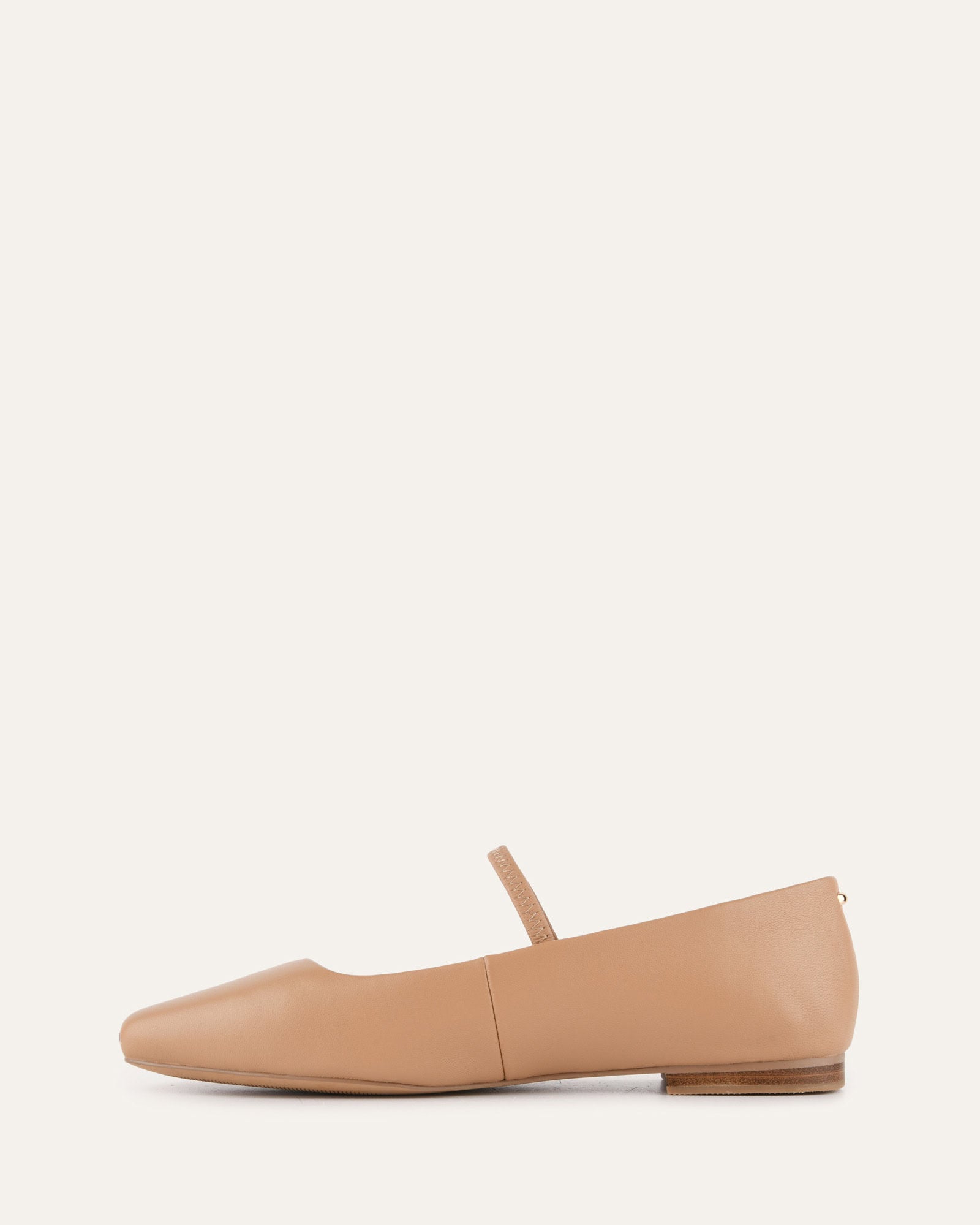 AVERY CASUAL FLATS TAN LEATHER image