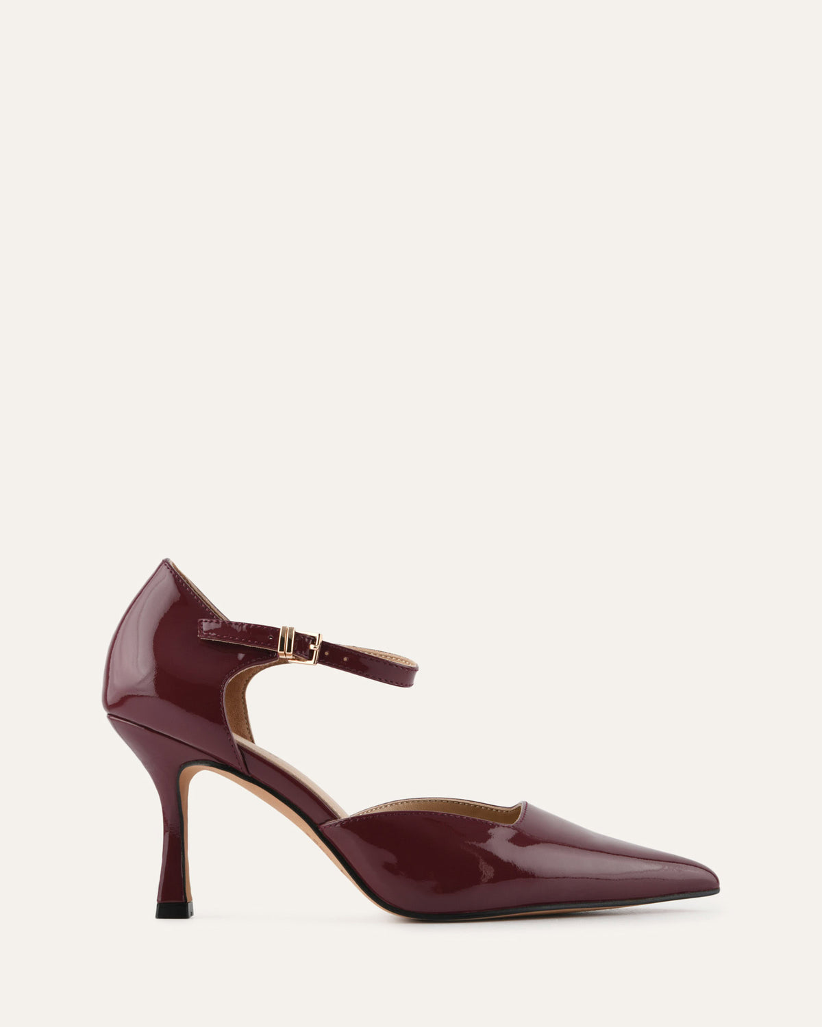 AXEL HIGH HEELS MULBERRY PATENT