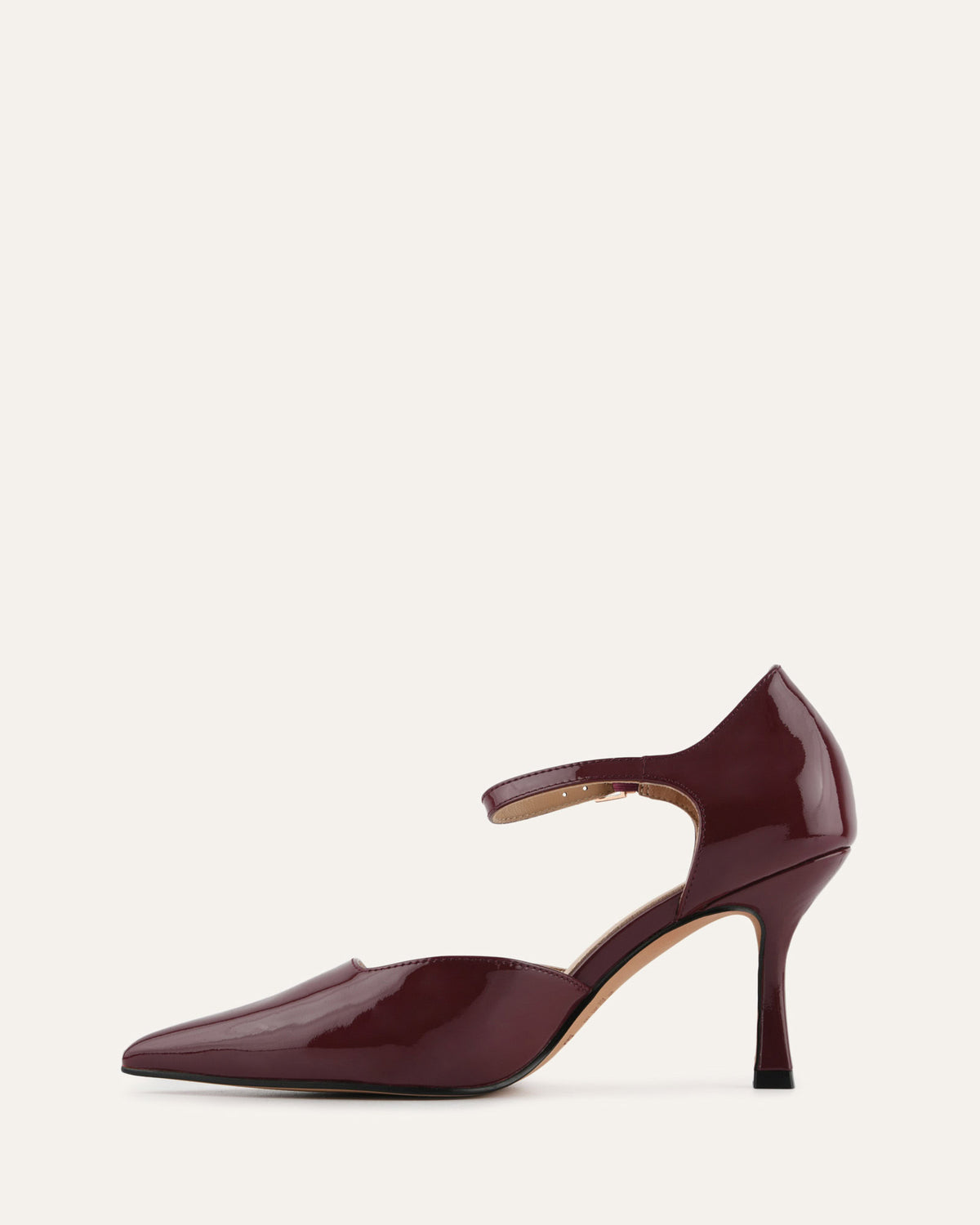 AXEL HIGH HEELS MULBERRY PATENT