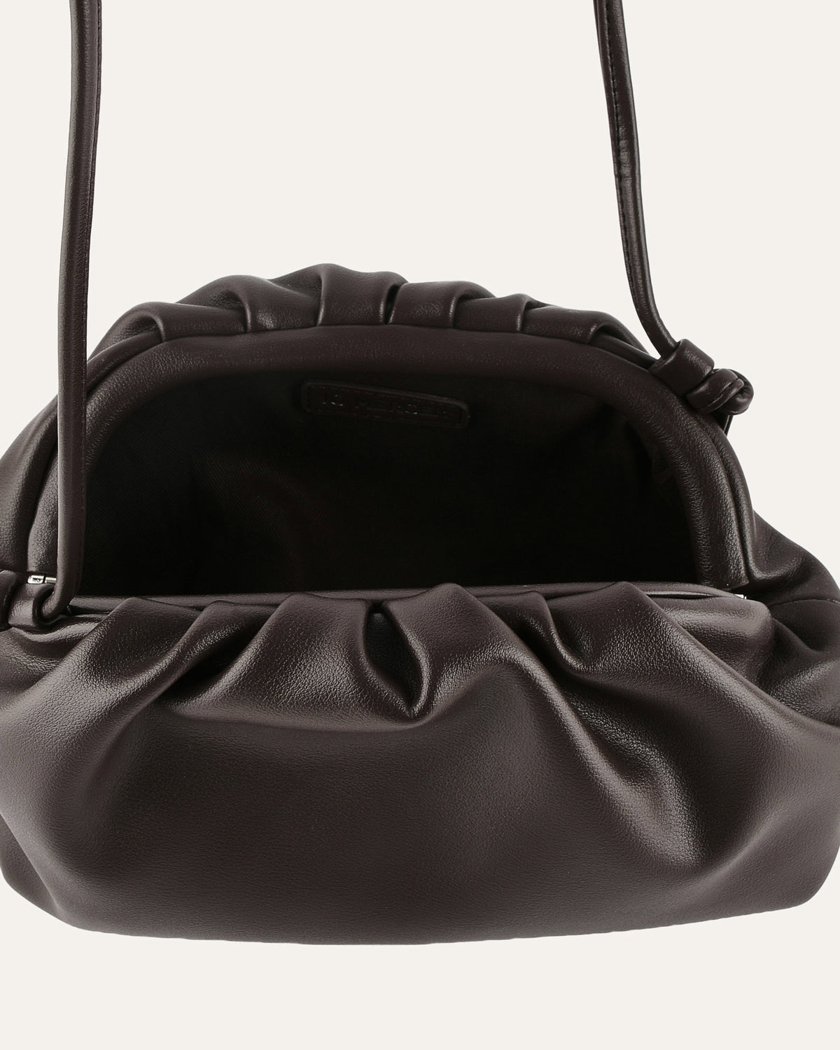 BAMBIE CROSS BODY BAG BITTER CHOC LEATHER