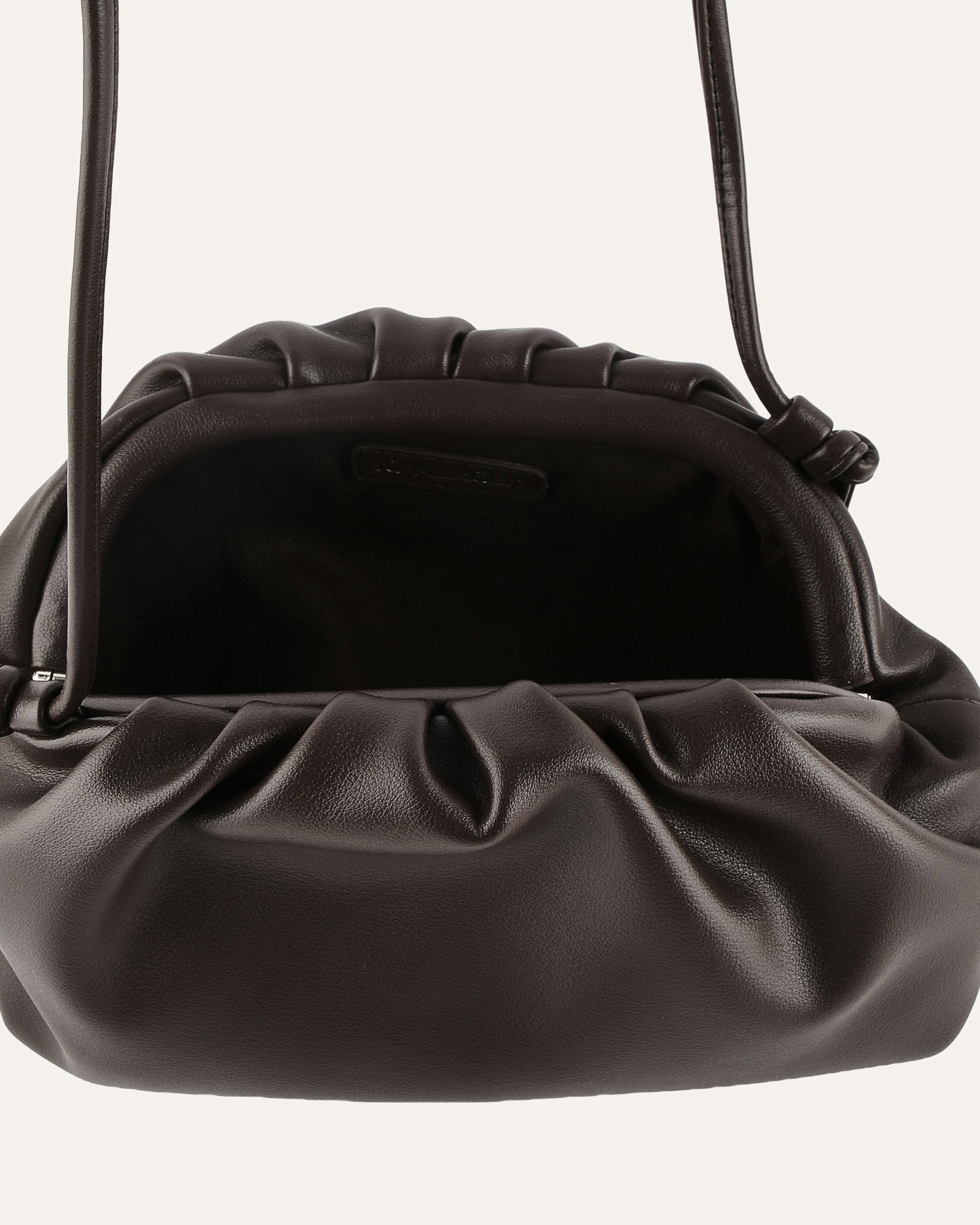 BAMBIE CROSS BODY BAG BITTER CHOC LEATHER image