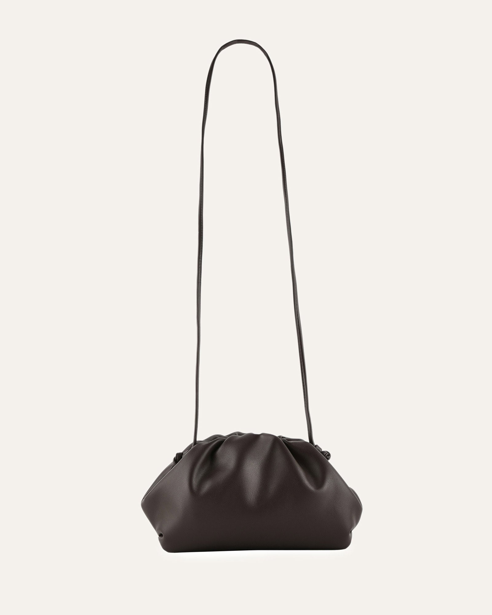 BAMBIE CROSS BODY BAG BITTER CHOC LEATHER image