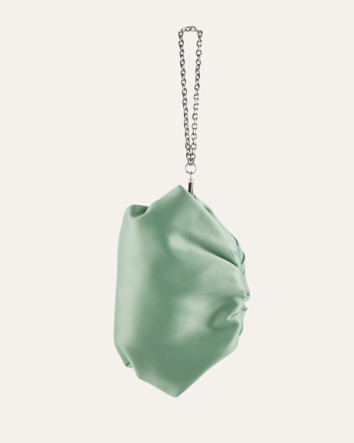 BAMBINI CLUTCH BAG MINT SATIN