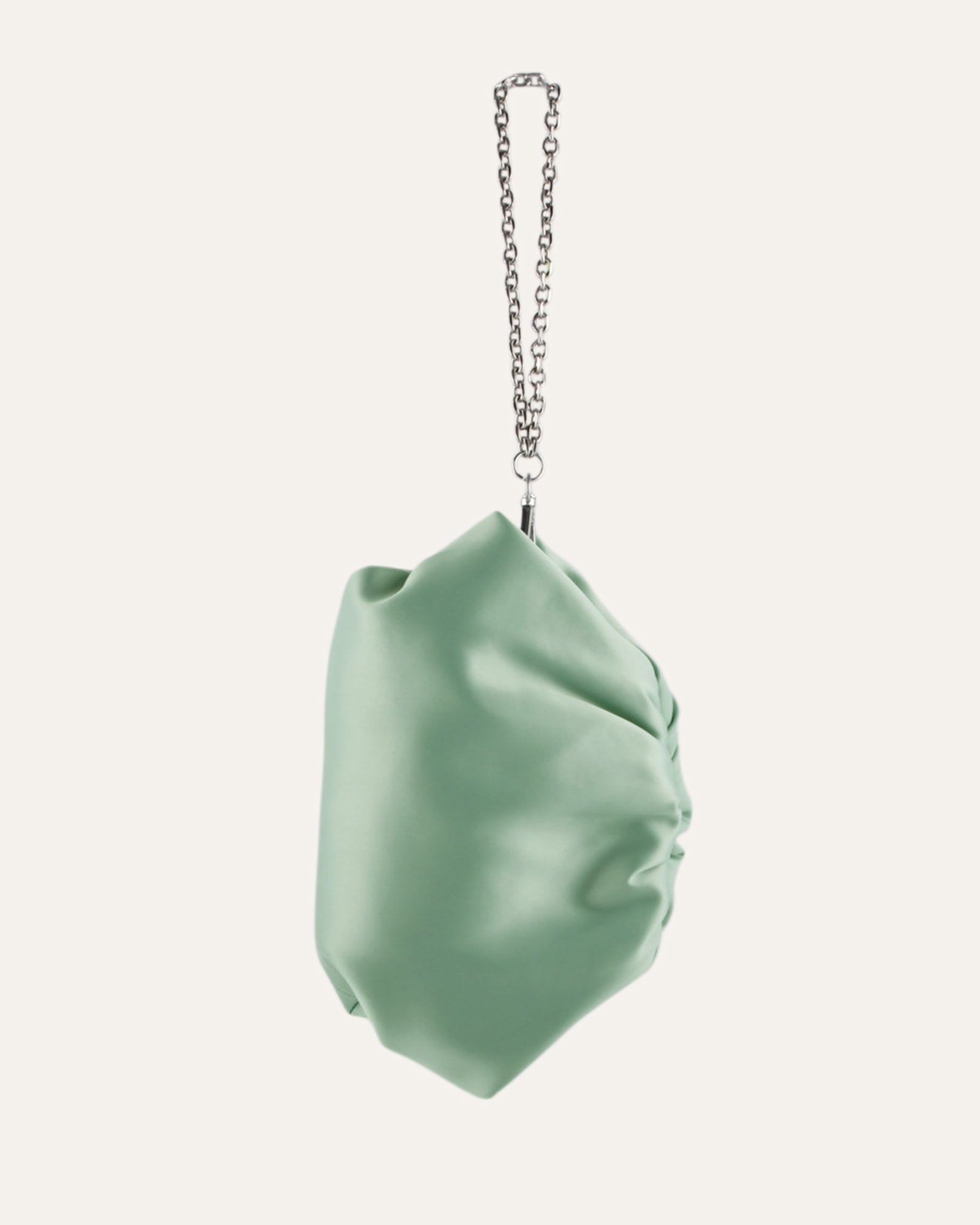 BAMBINI CLUTCH BAG MINT SATIN image