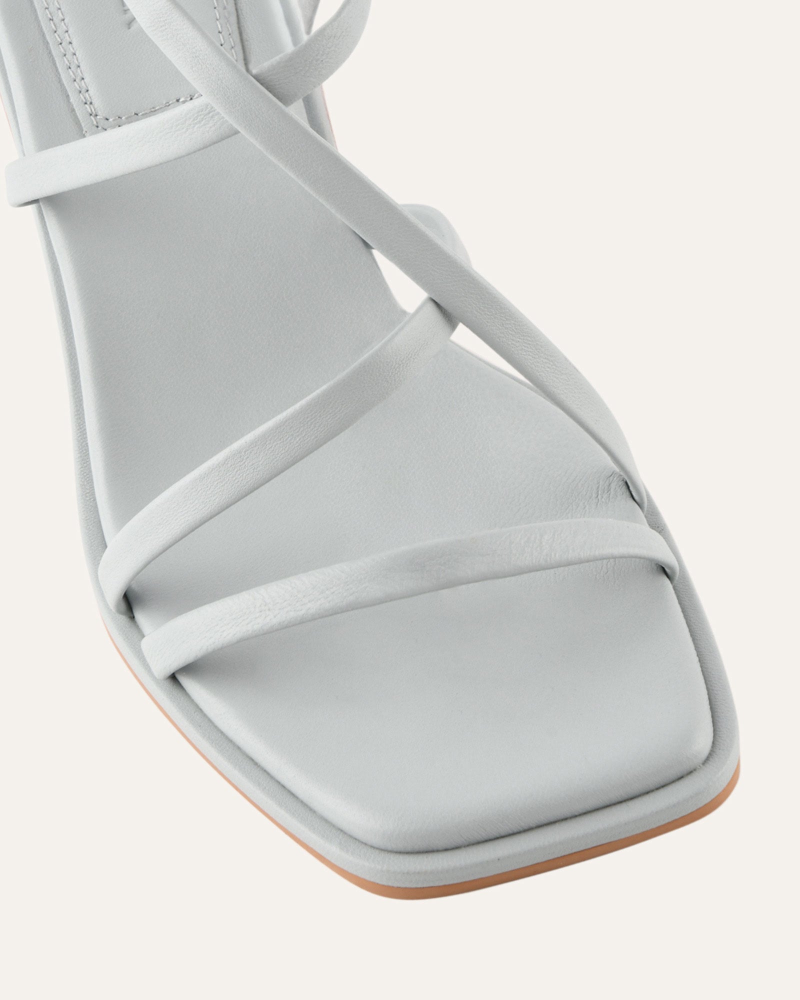 BASK HIGH HEEL SANDALS DUSK BLUE LEATHER image