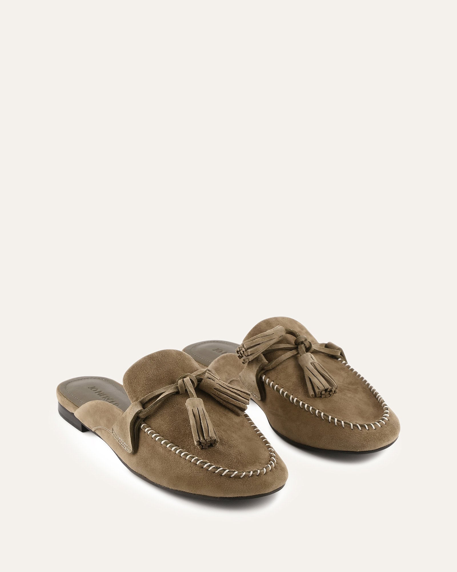 BASS LOAFERS OLIVE SUEDE image