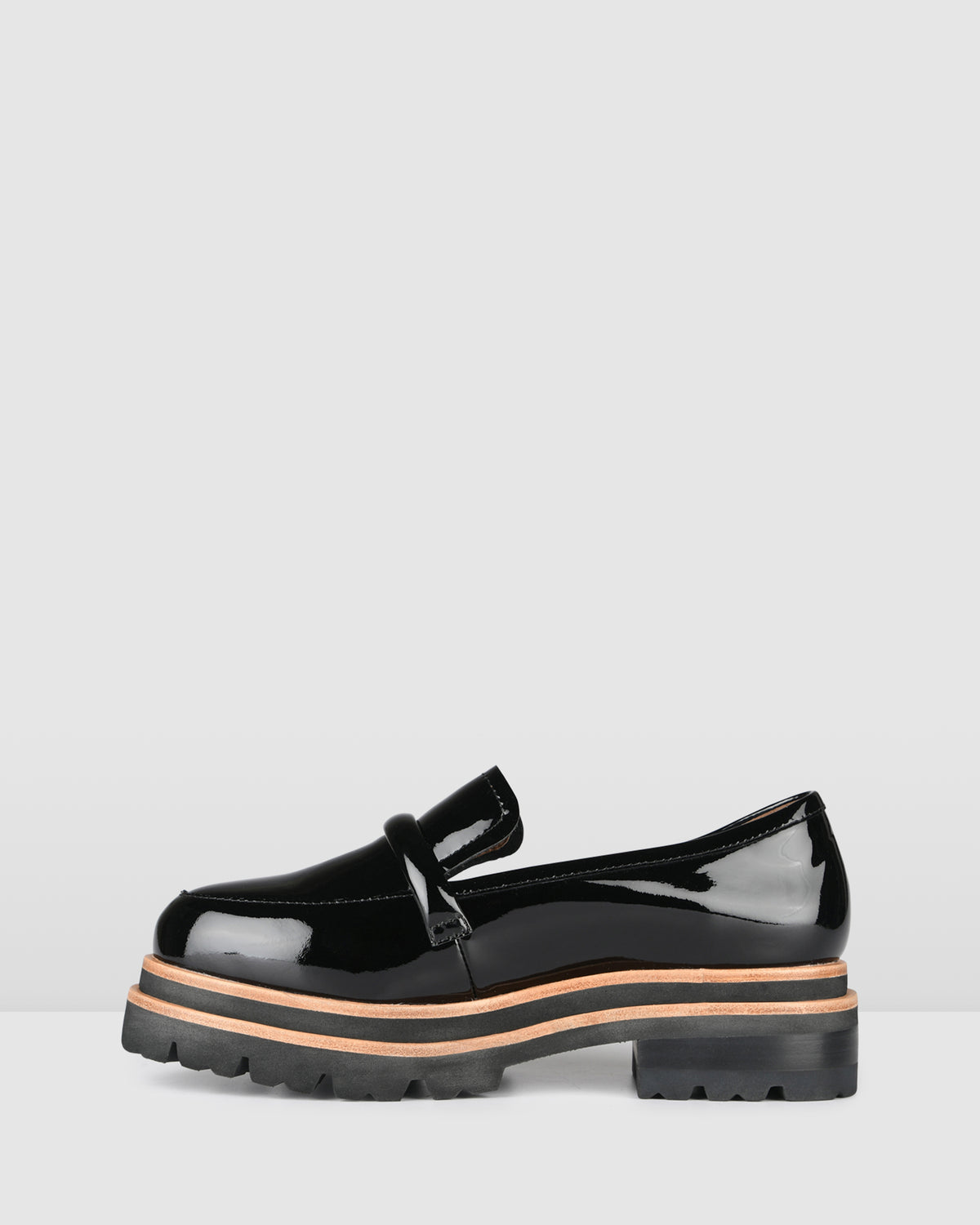 BELLE LOAFERS BLACK PATENT