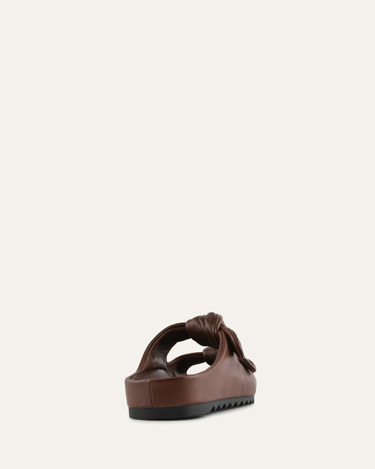 BLOSSOM FLAT SANDALS PECAN LEATHER
