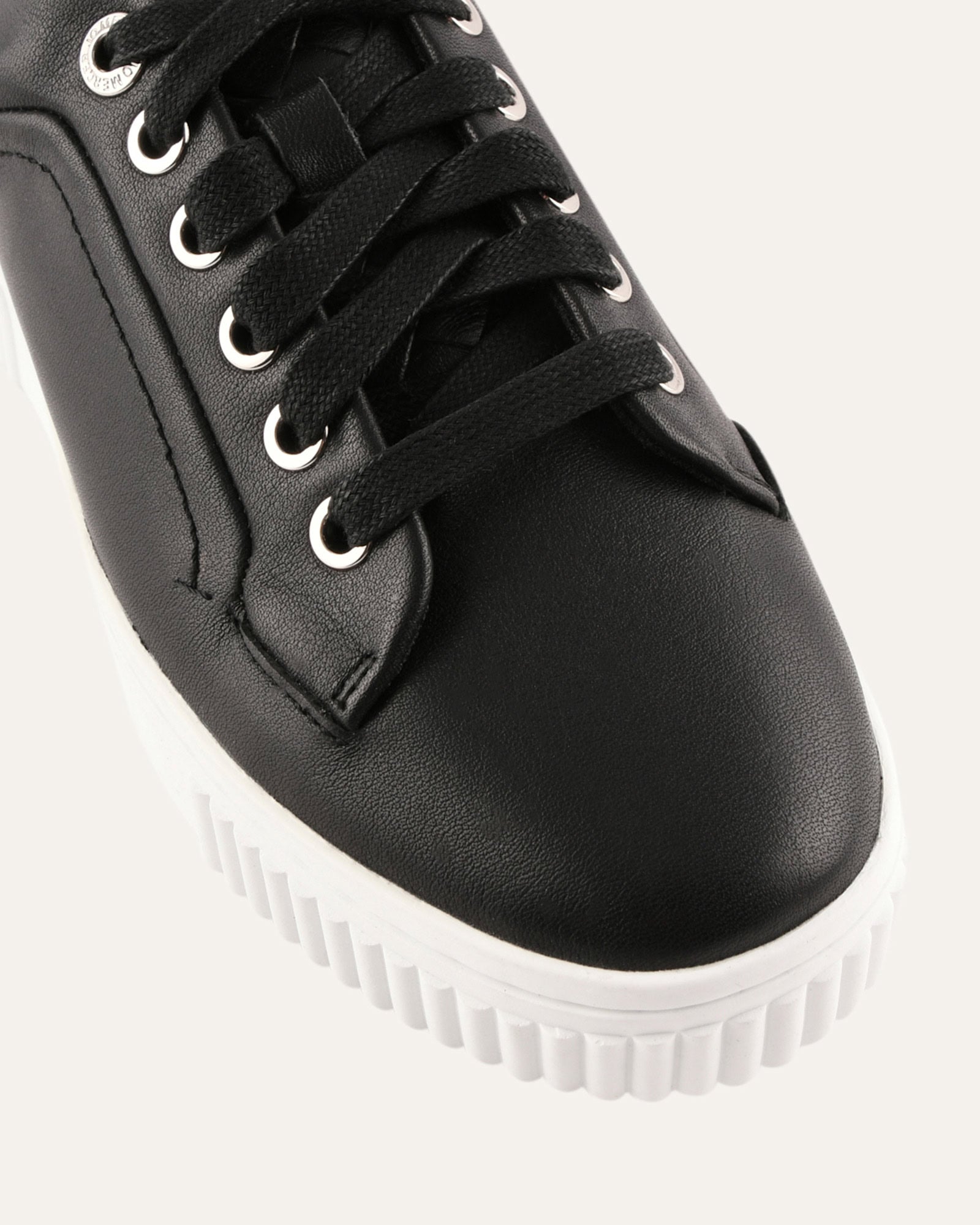 CAMPBELL SNEAKERS BLACK LEATHER image