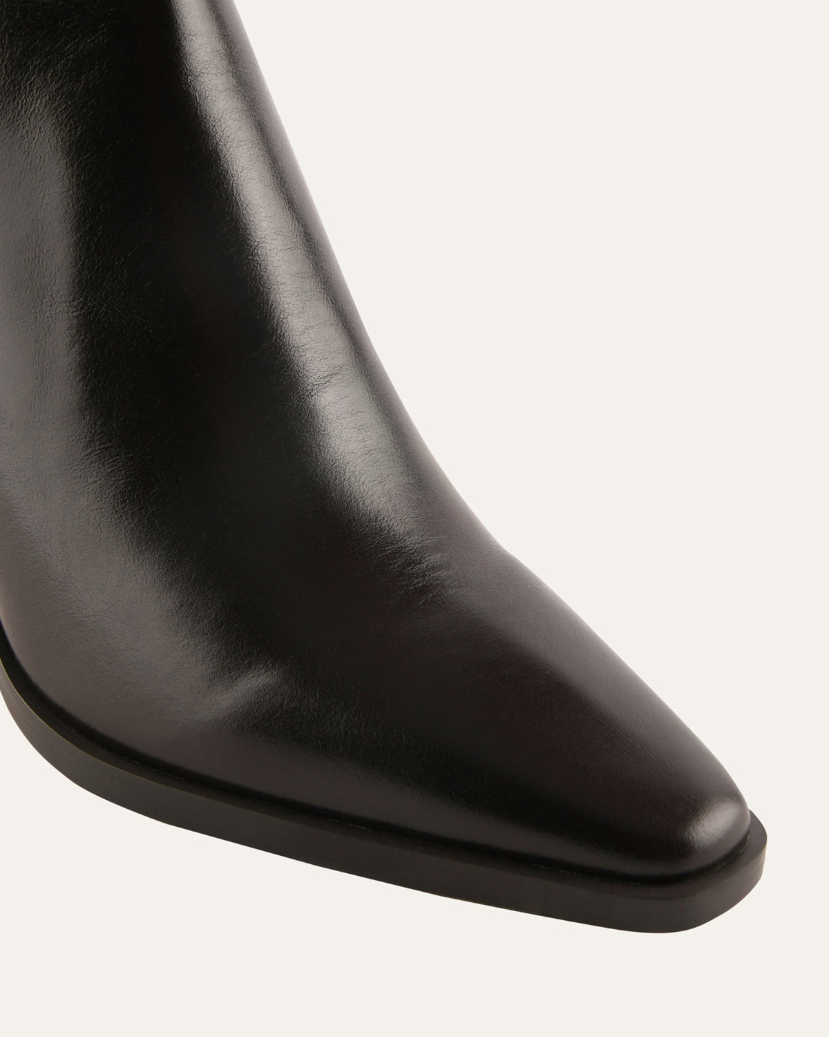 CANNON HIGH ANKLE BOOTS BITTER CHOC LEATHER