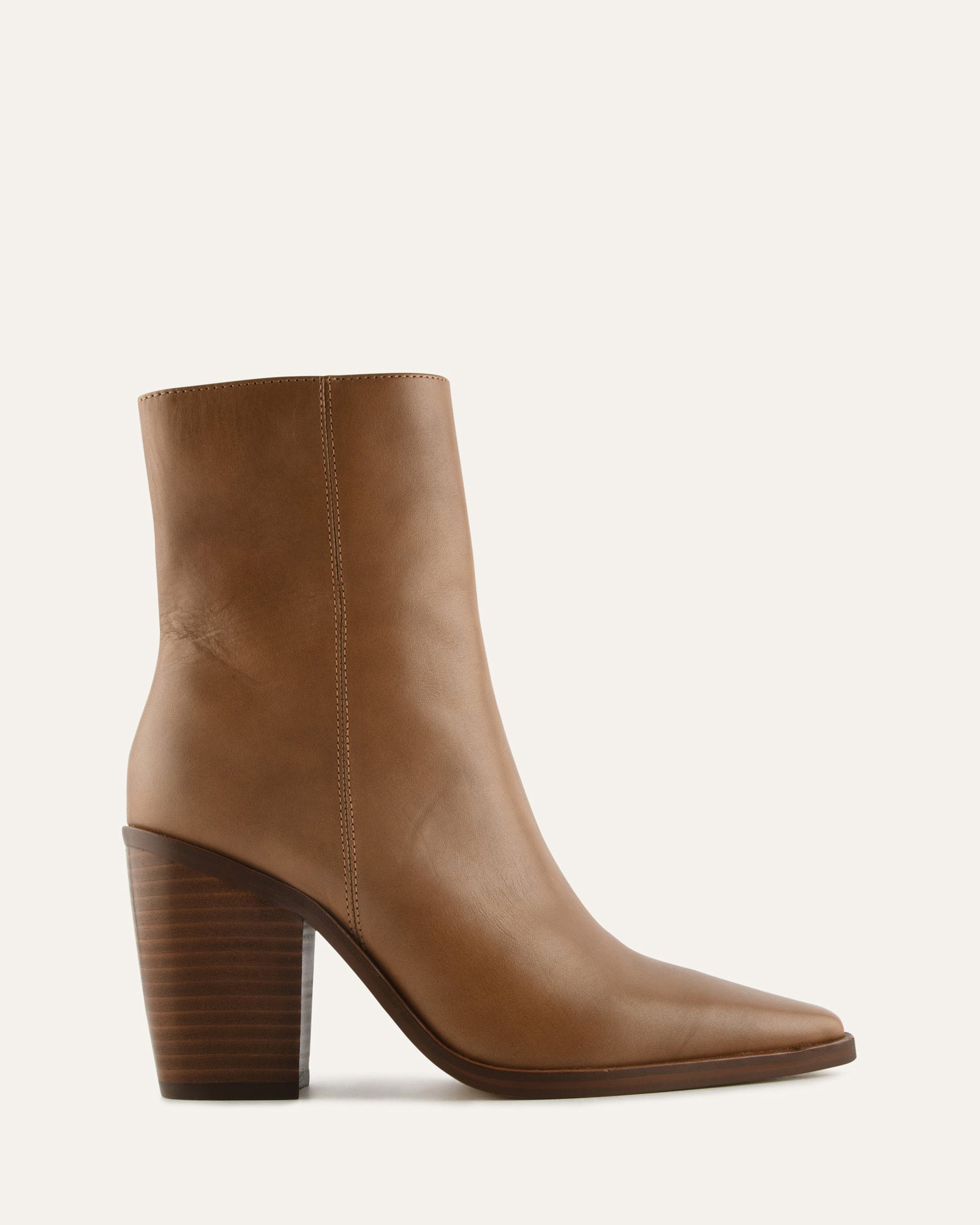 CANNON HIGH ANKLE BOOTS SEPIA LEATHER image