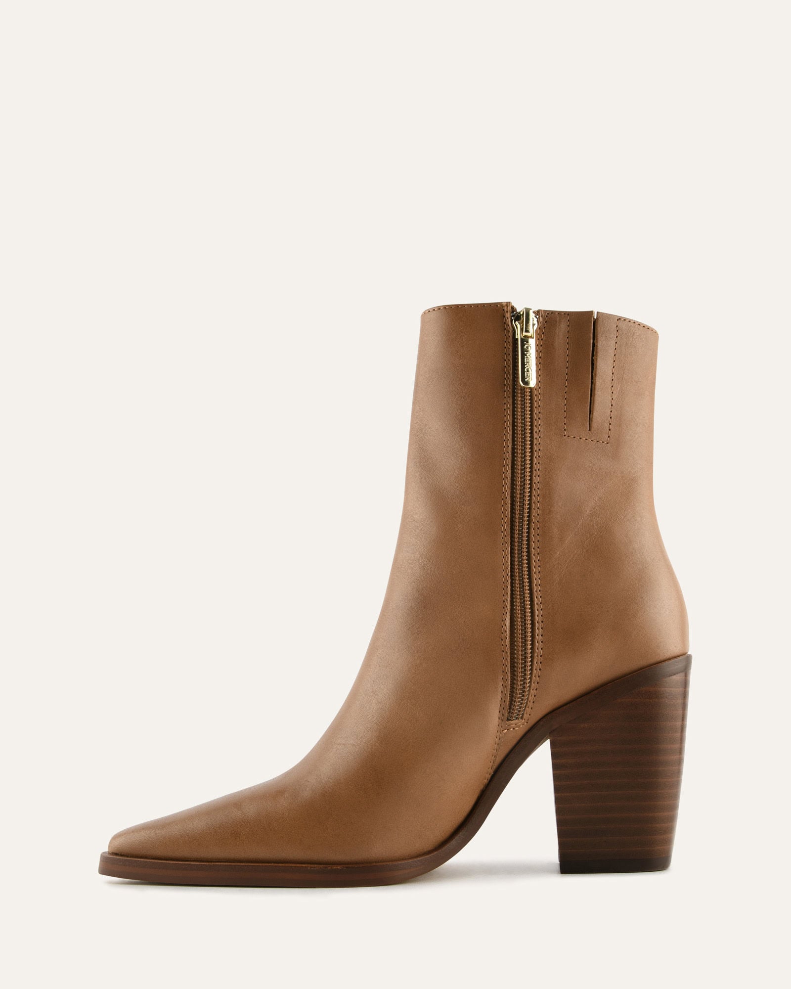 CANNON HIGH ANKLE BOOTS SEPIA LEATHER image