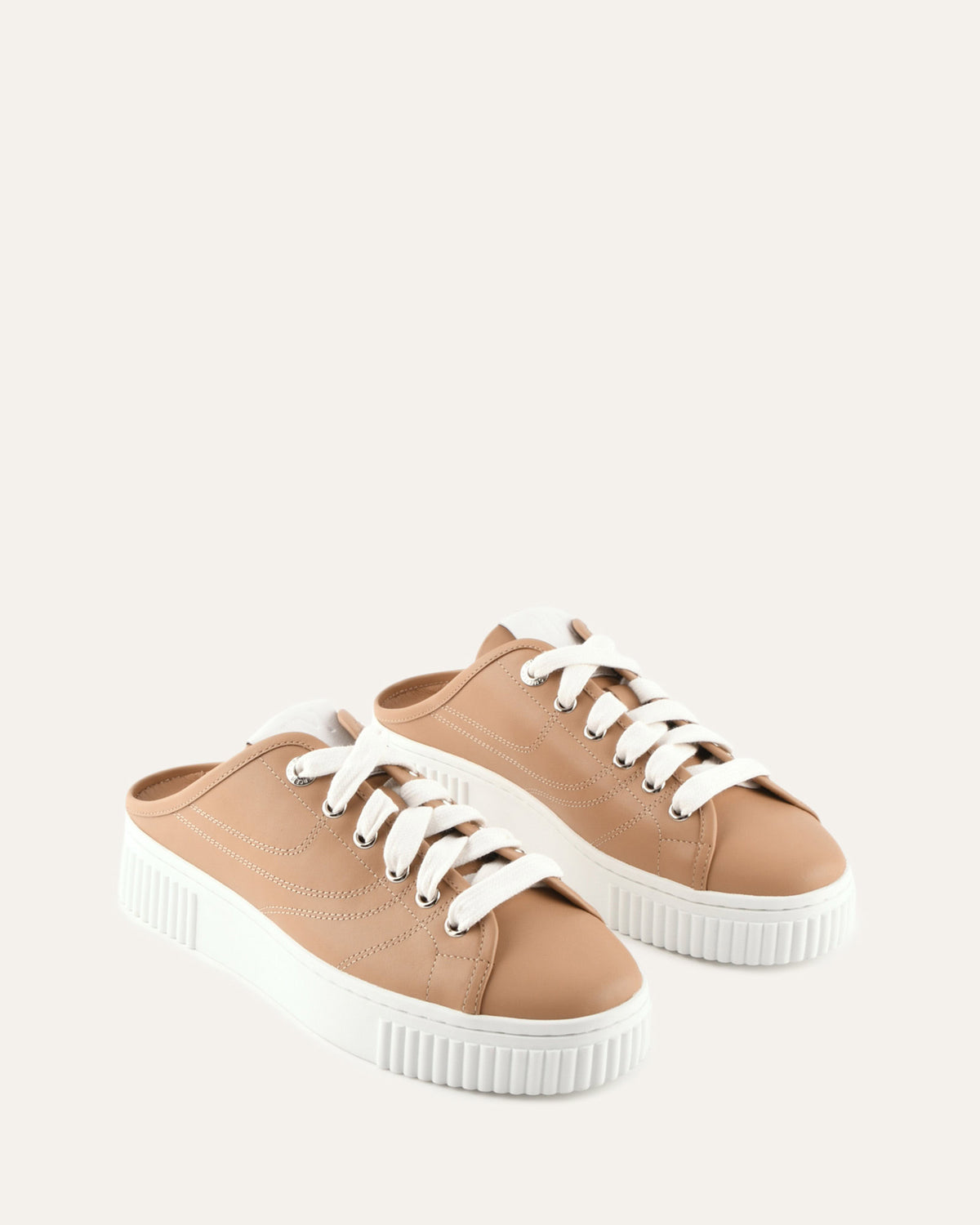 CAPRI SNEAKERS TAN LEATHER