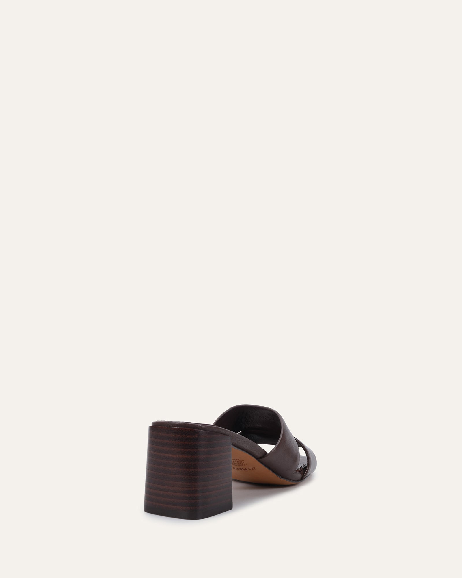 CARREE MID SANDALS CHOCOLATE LEATHER image