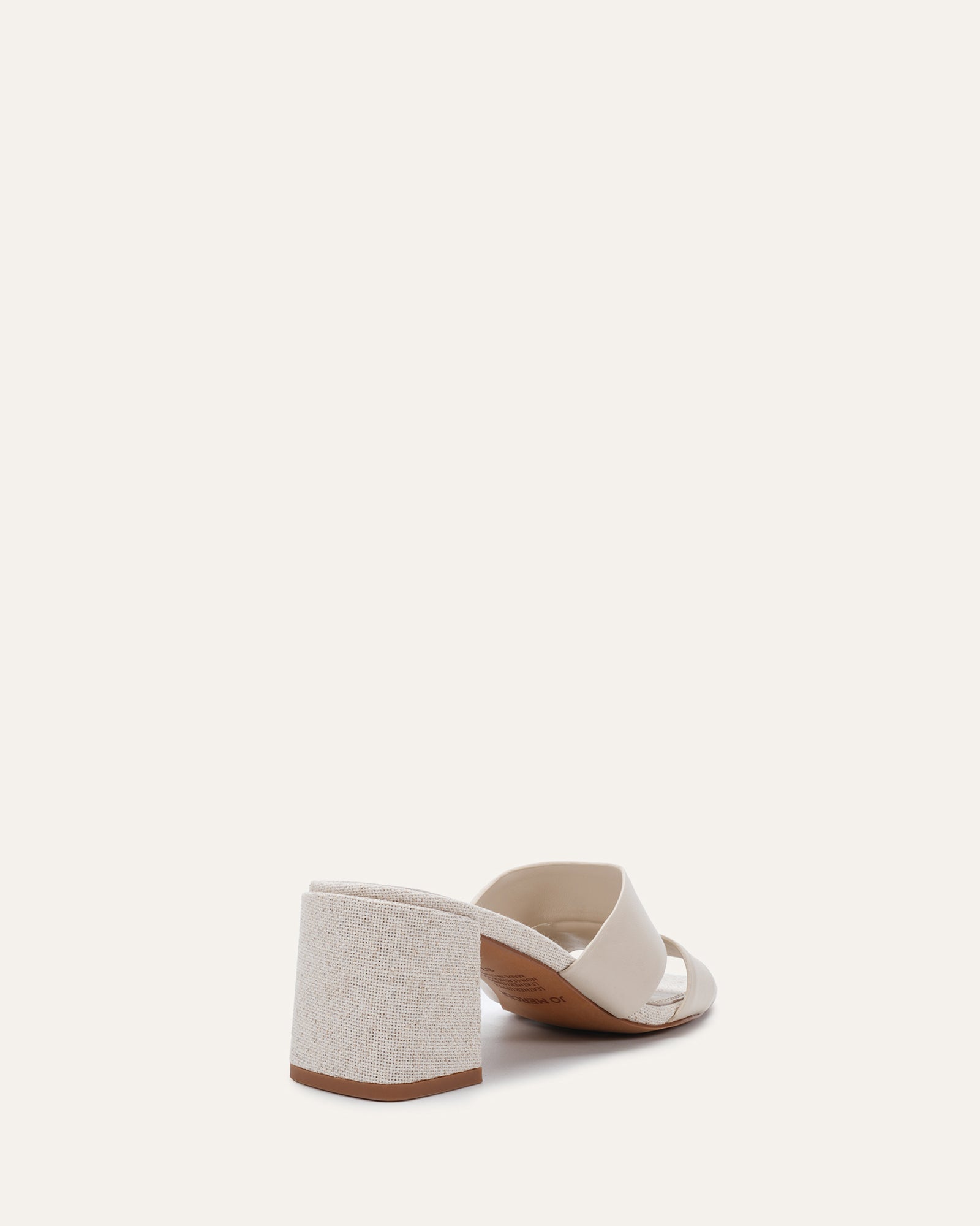 CARREE MID SANDALS NATURAL LINEN image