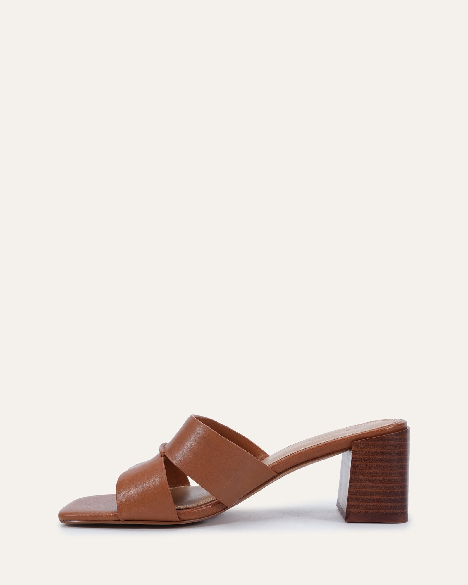 CARREE MID SANDALS TUSCAN TAN LEATHER image