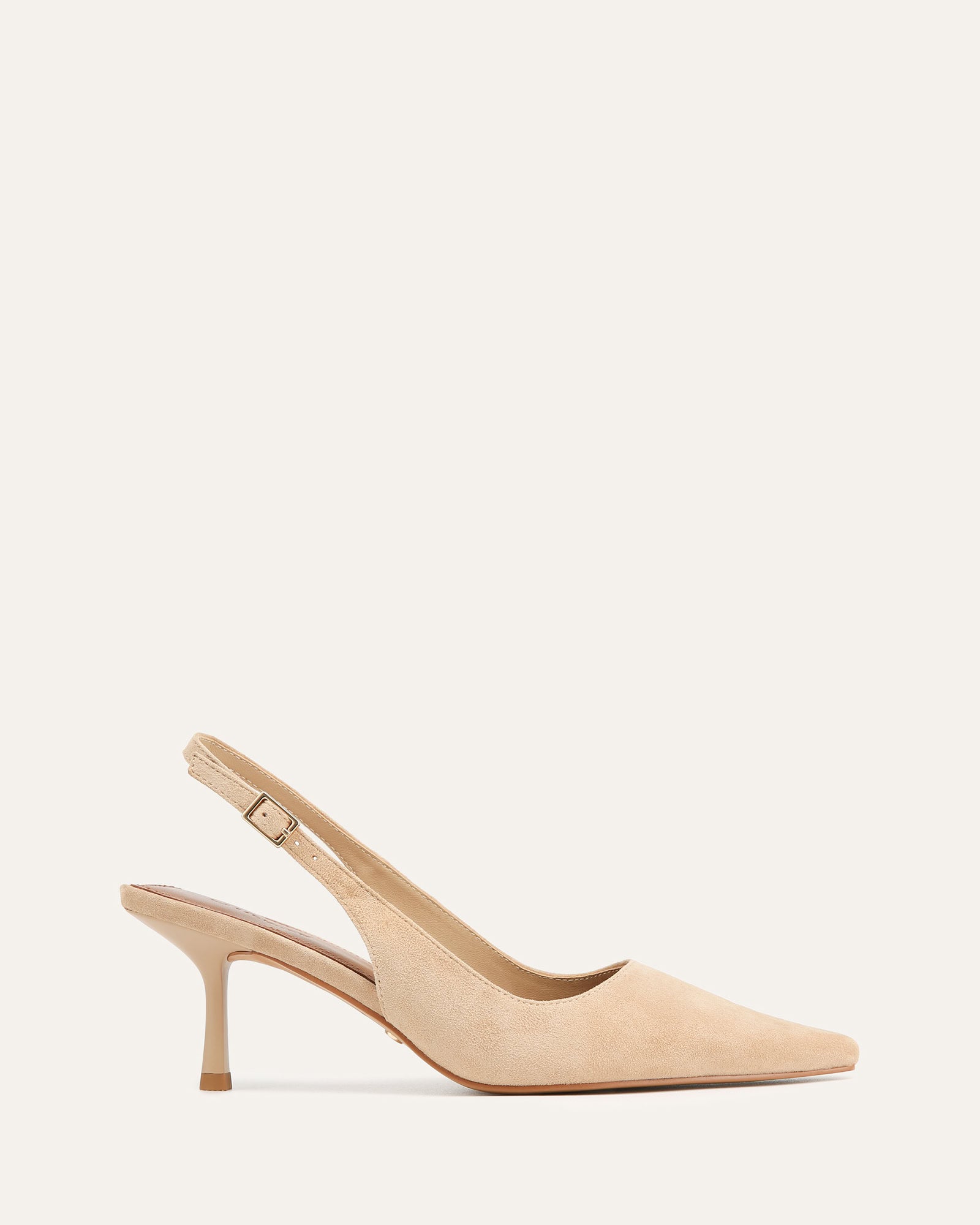 CARTER MID HEELS CAMEL SUEDE