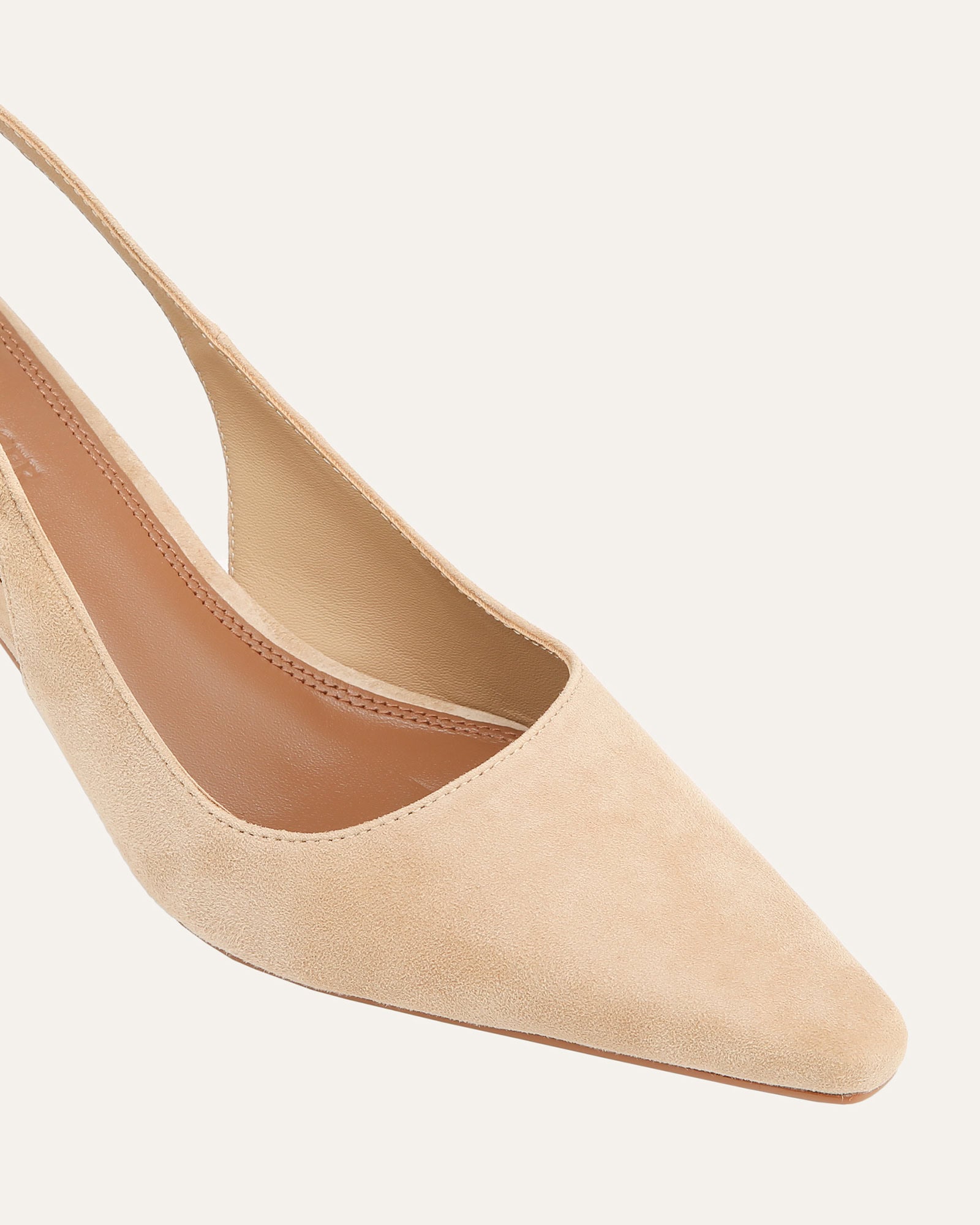 CARTER MID HEELS CAMEL SUEDE image