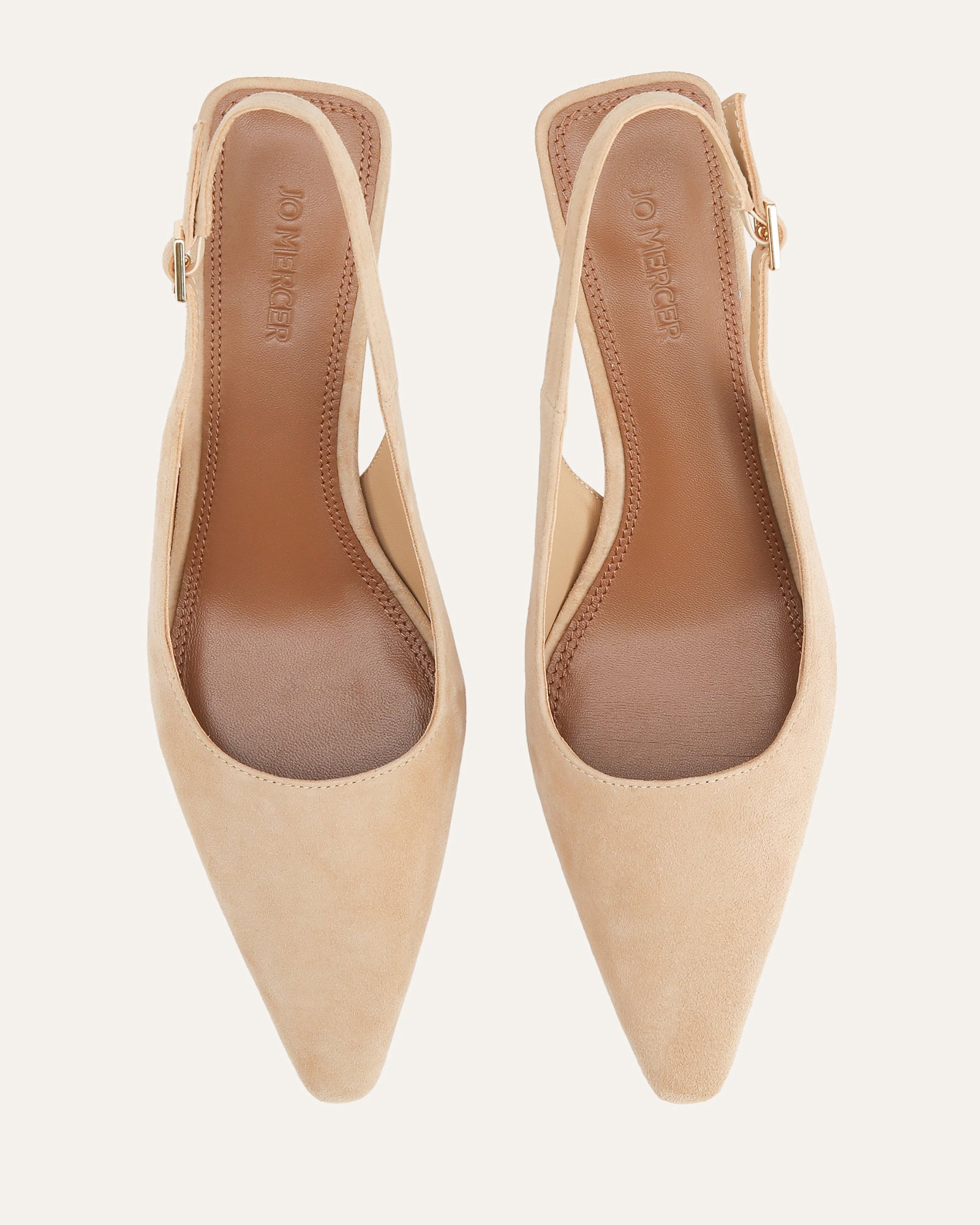 CARTER MID HEELS CAMEL SUEDE image