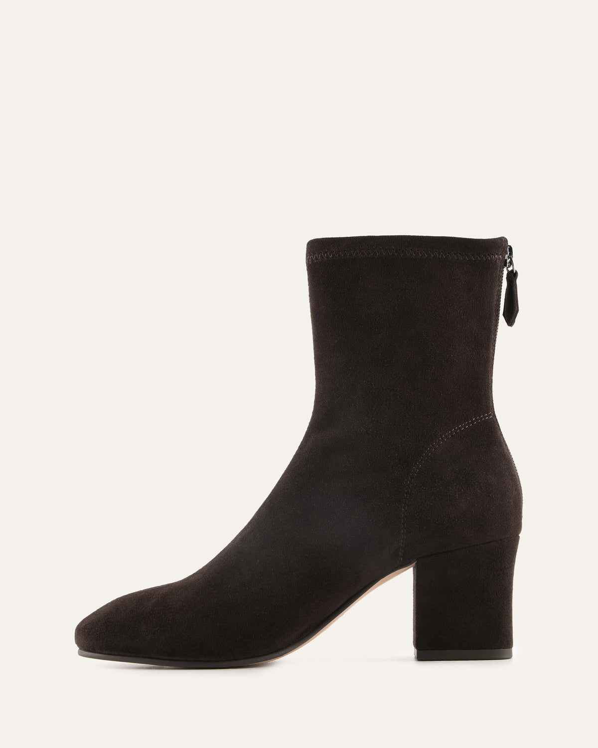 CARVE MID ANKLE BOOTS BITTER CHOC SUEDE