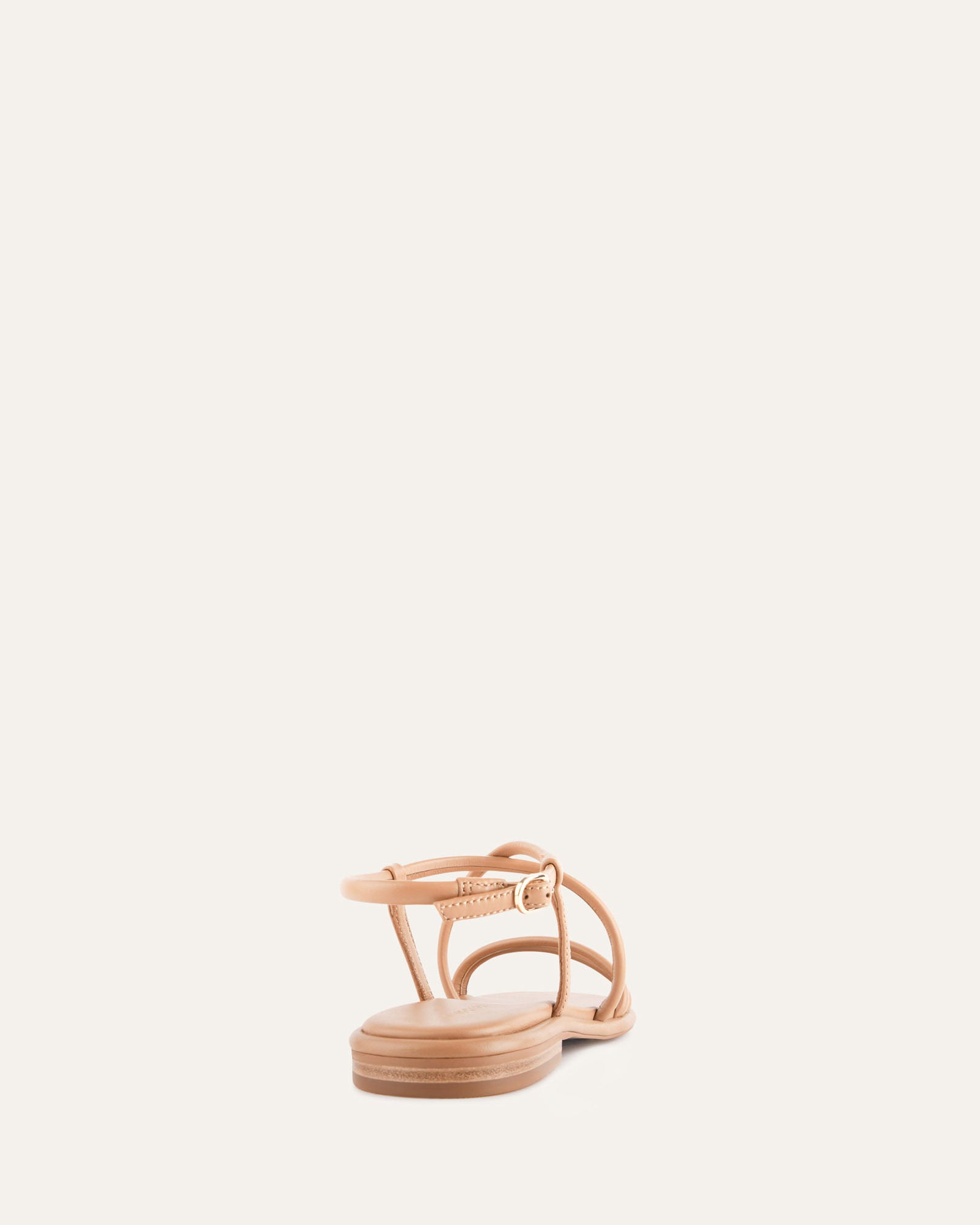 CATALINA FLAT SANDALS TOFFEE LEATHER image