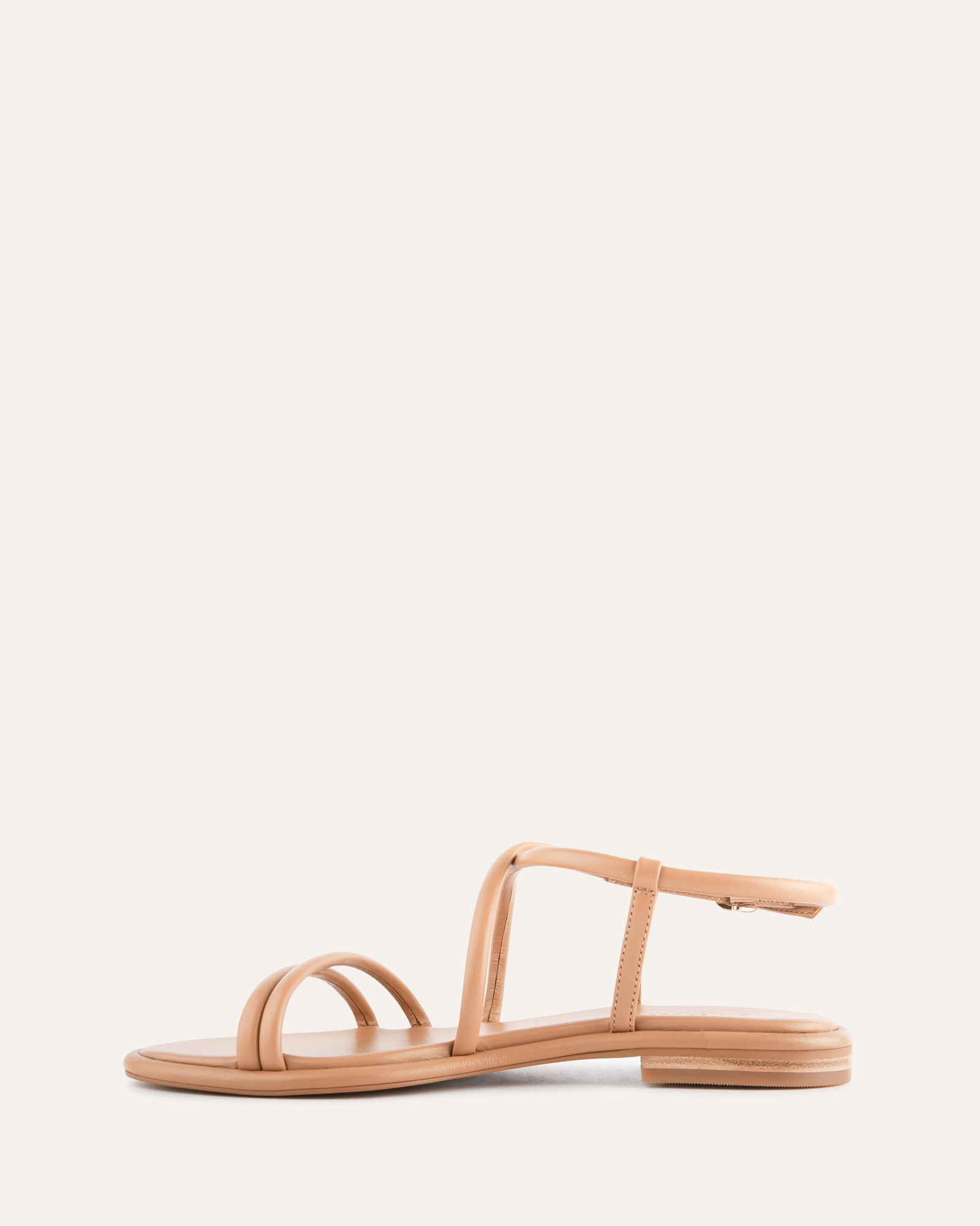 CATALINA FLAT SANDALS TOFFEE LEATHER image