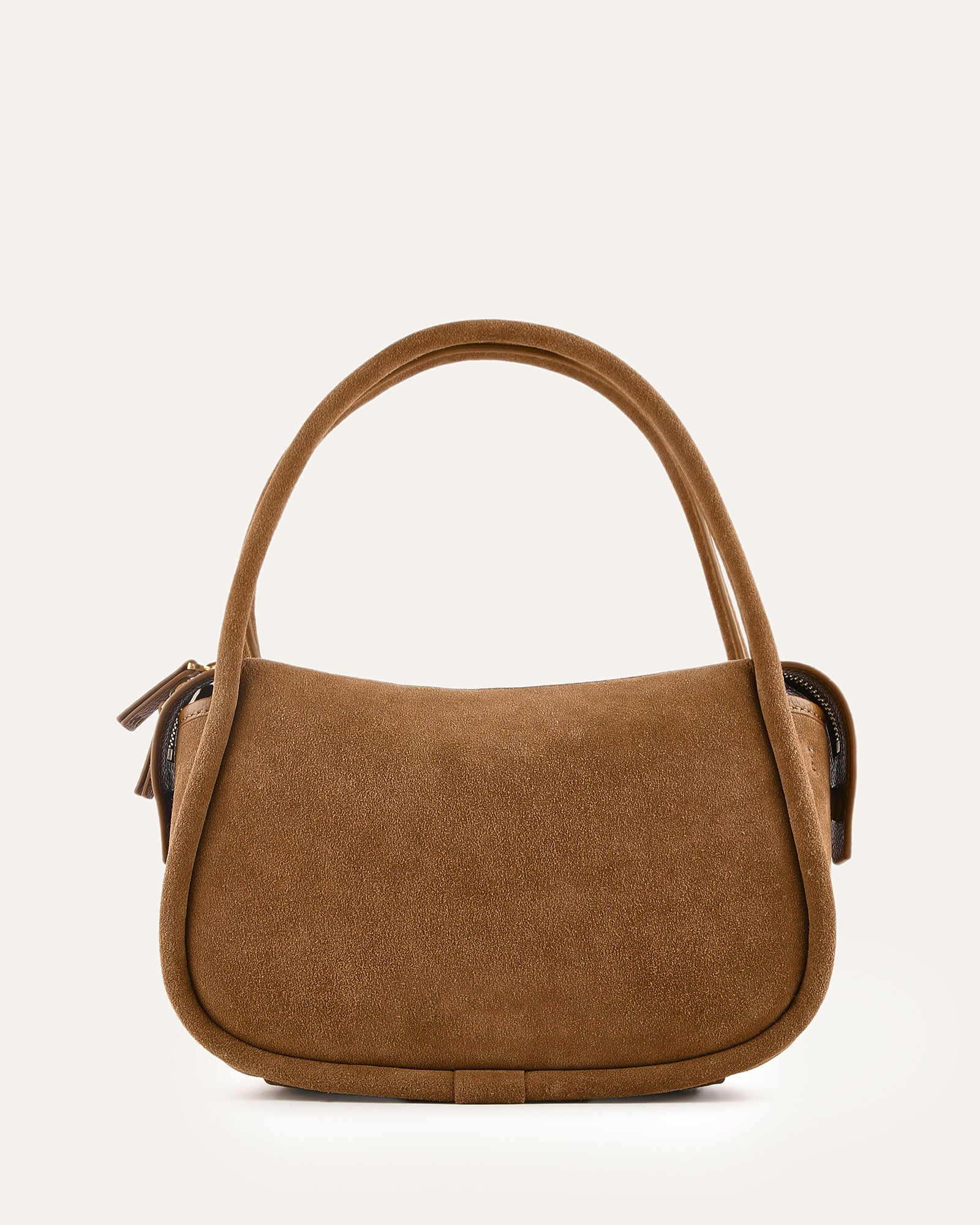 CHASE CROSSBODY BAG BISCUIT SUEDE image