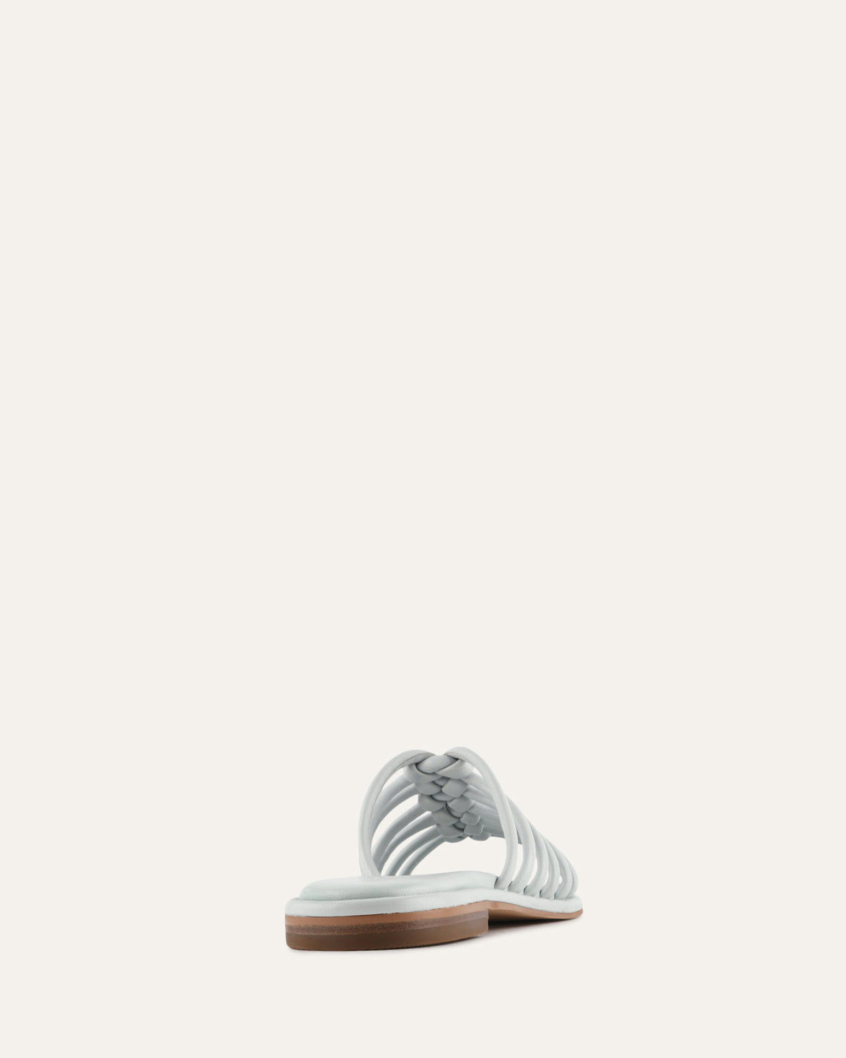 CHIA FLAT SANDALS DUSK BLUE LEATHER