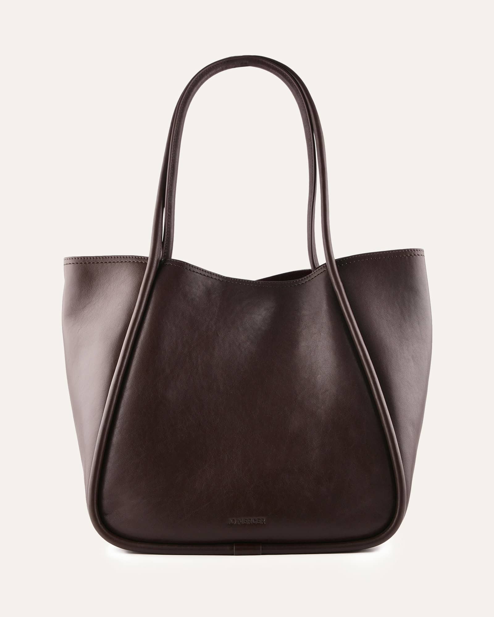 CILLIAN TOTE BAG BITTER CHOC LEATHER image