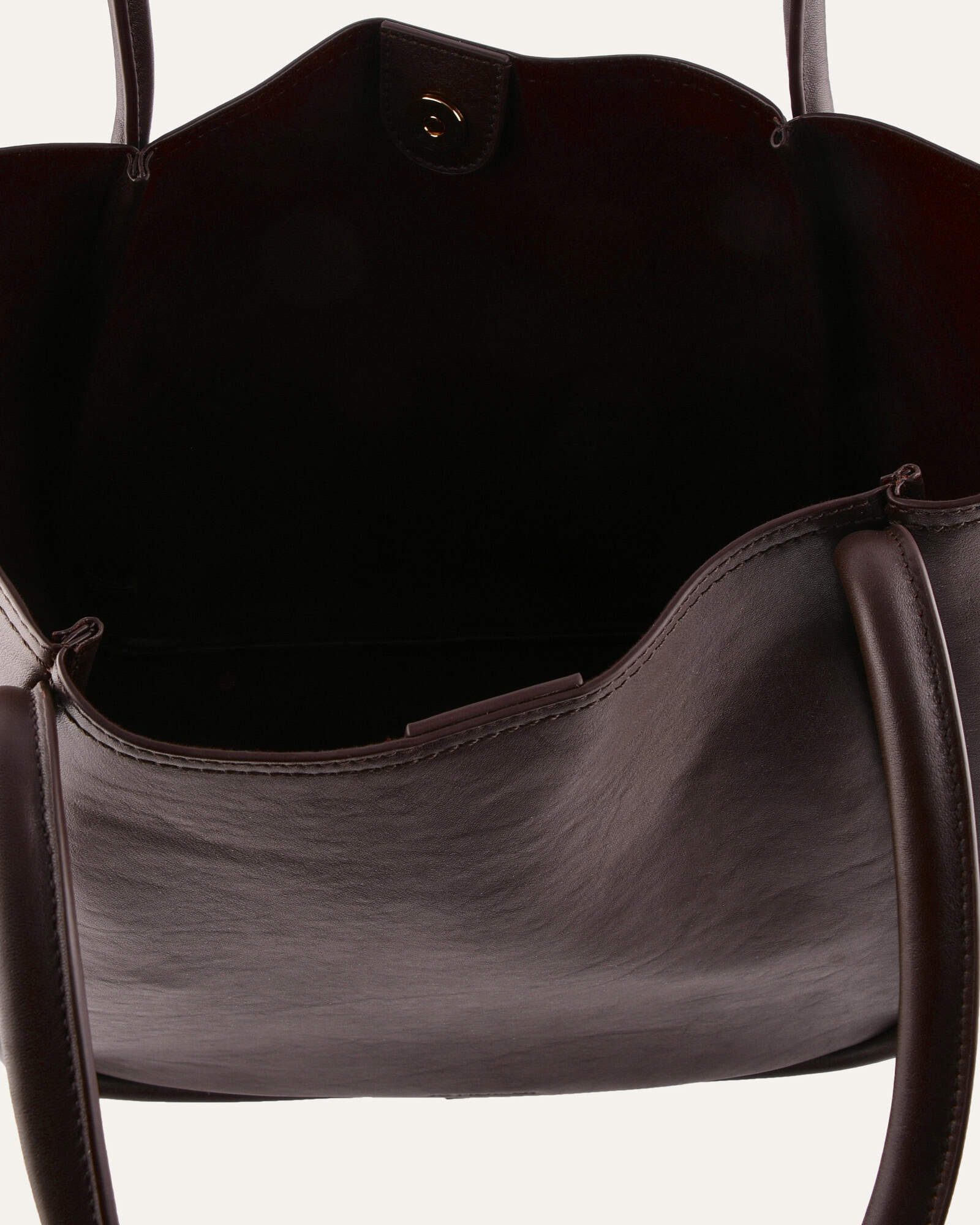 CILLIAN TOTE BAG BITTER CHOC LEATHER image